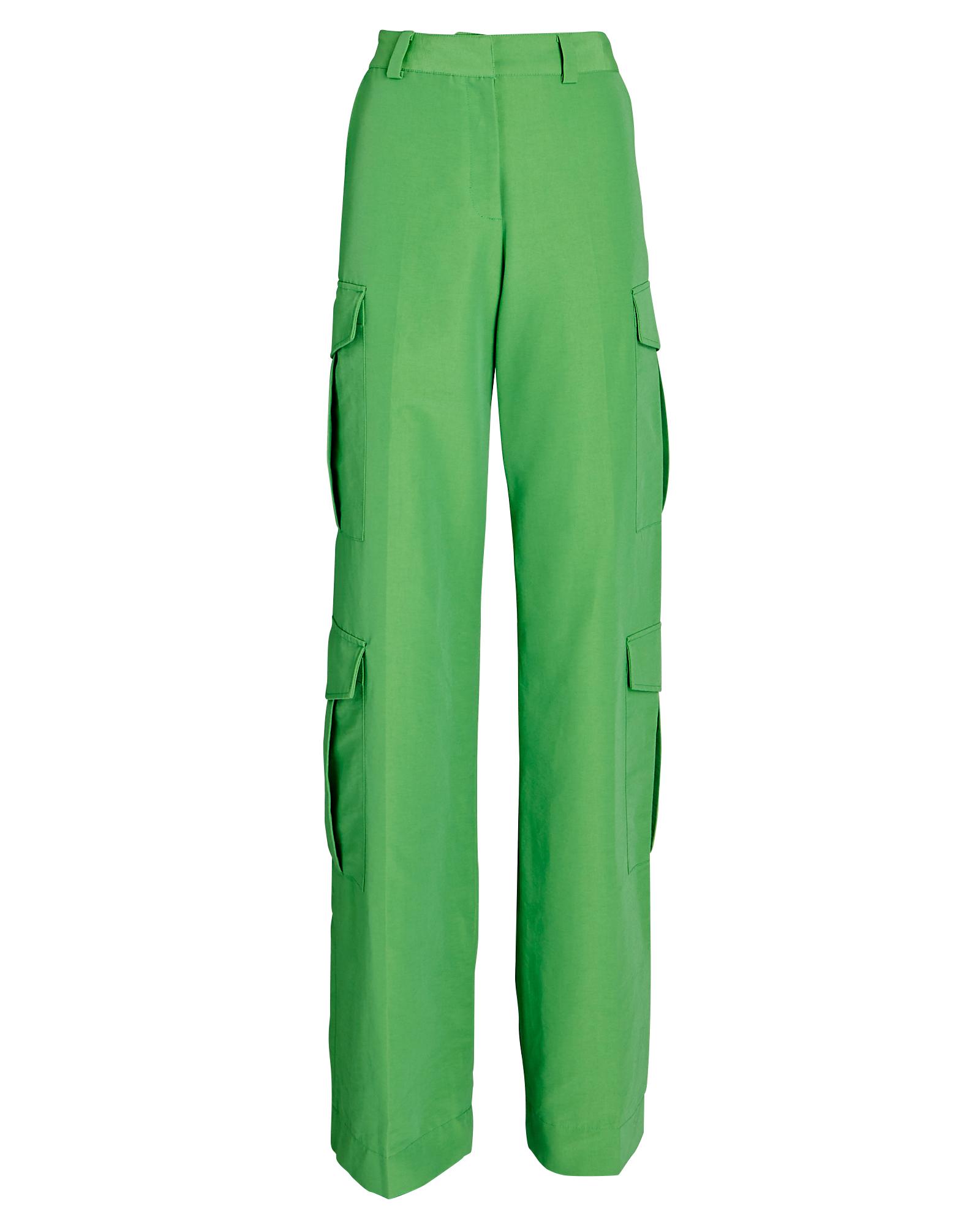 AKNVAS Eve Cottonblend Cargo Pants in Green Lyst