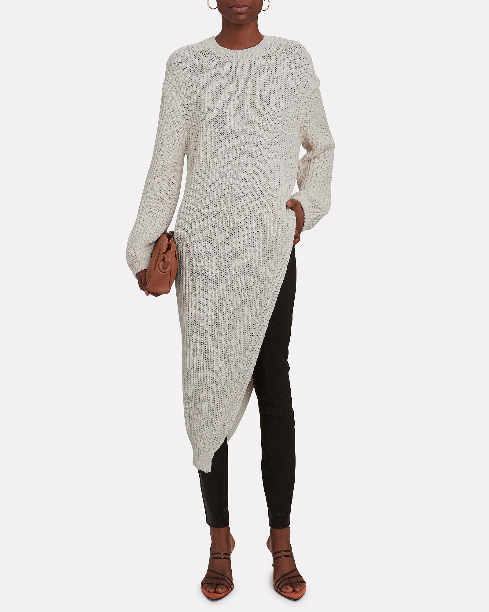 asymmetrical sweater