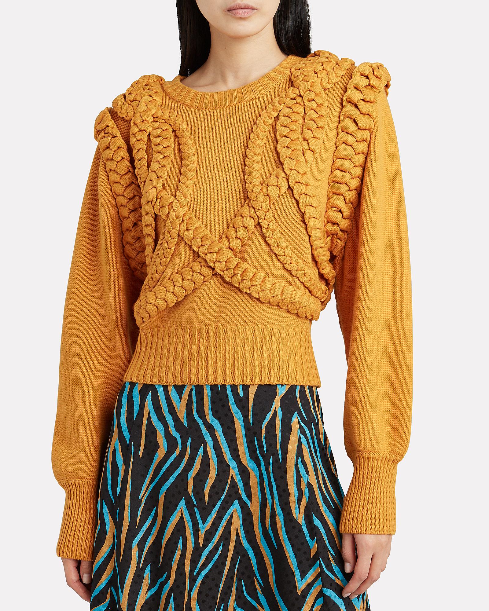 ronny kobo cable knit sweater