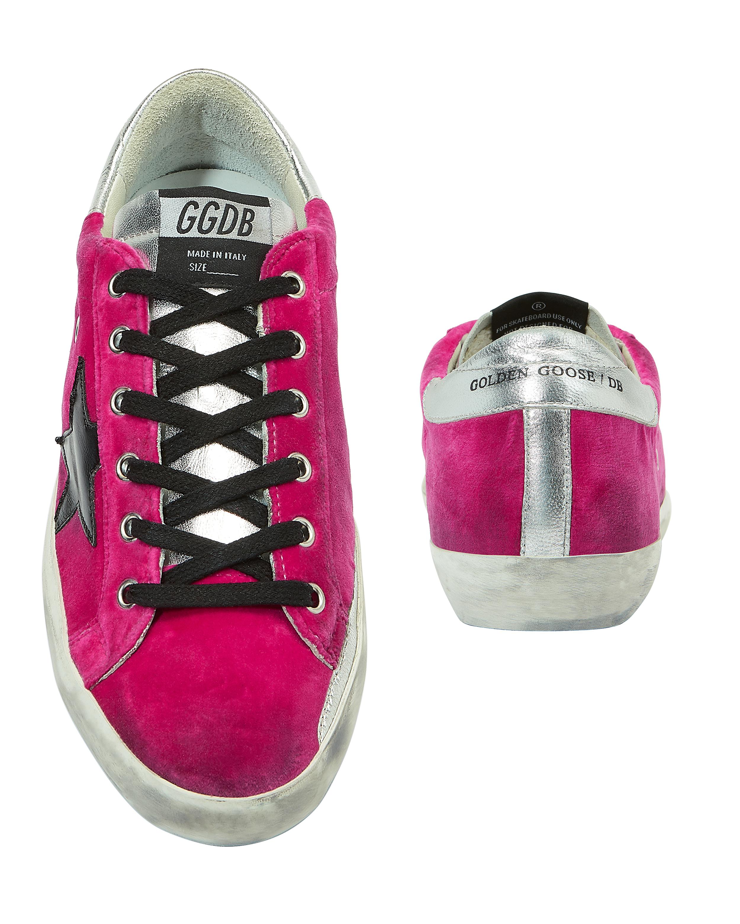 pink velvet golden goose