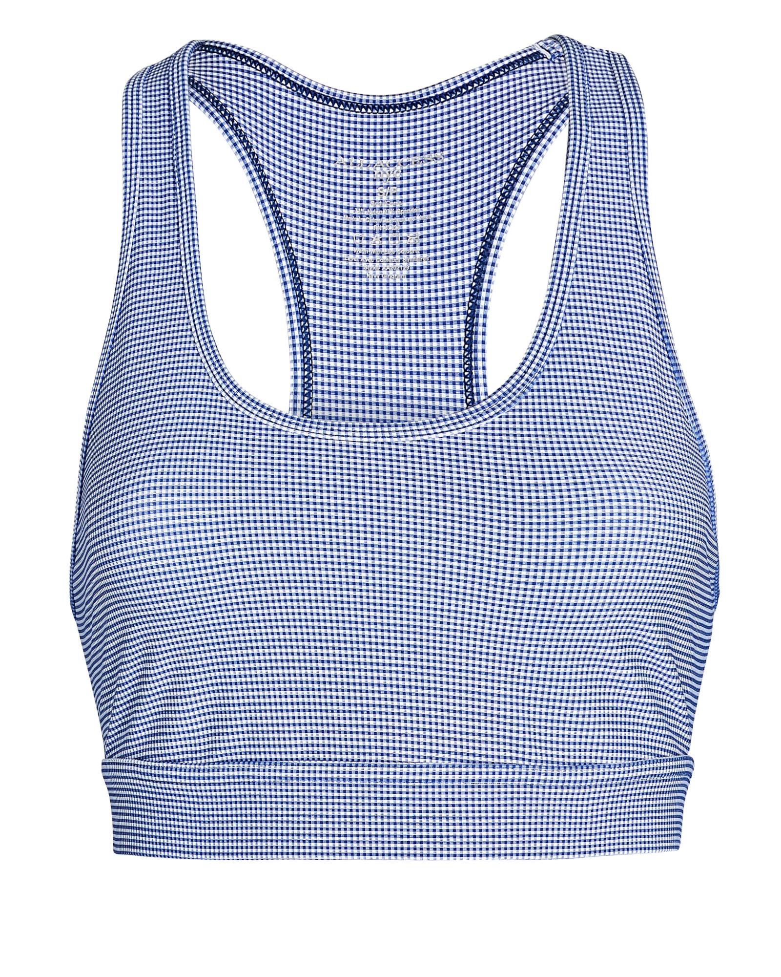 All Access Front Row Sports Bra in Blue