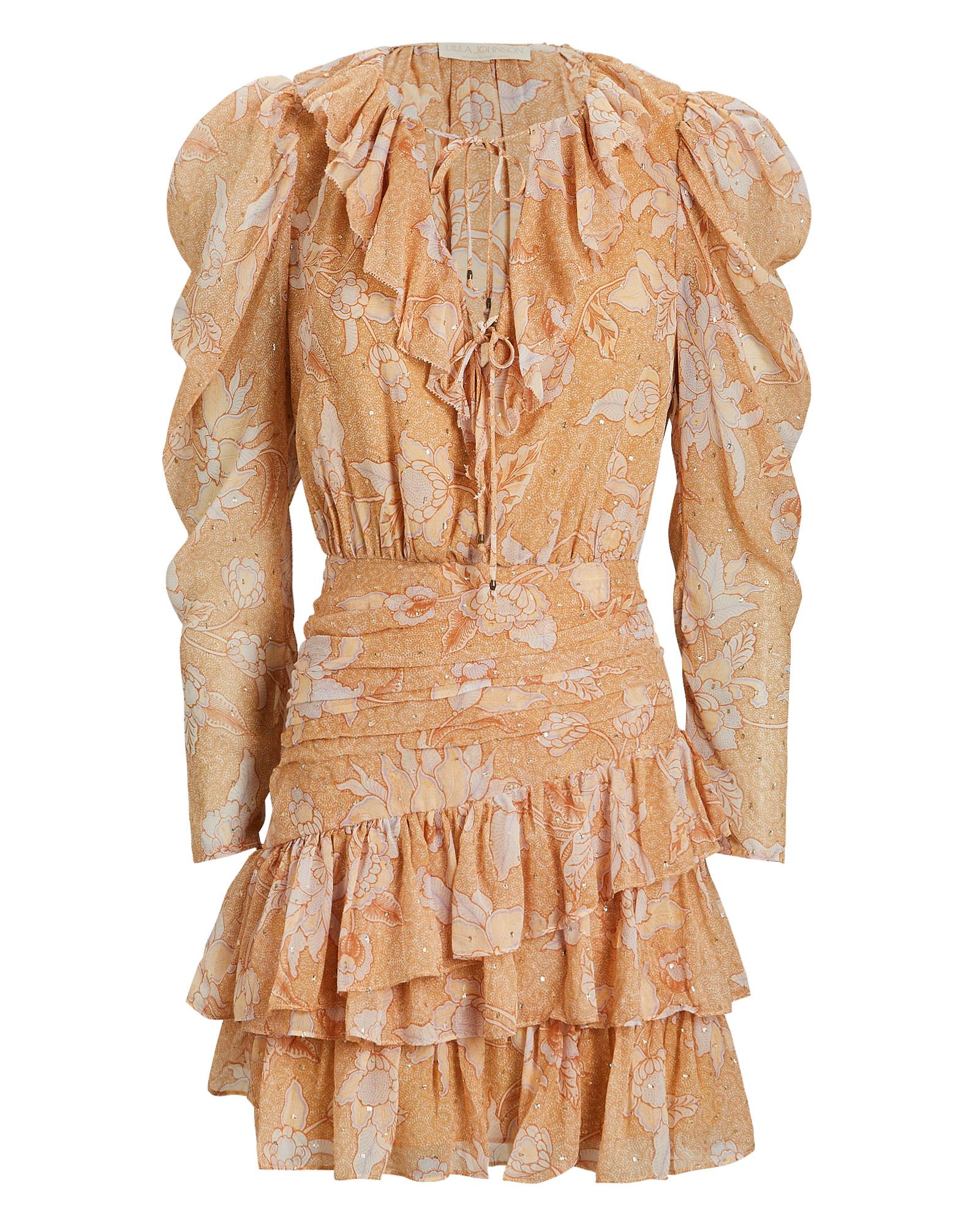 Ulla Johnson Chiffon Cecily Ruffled 