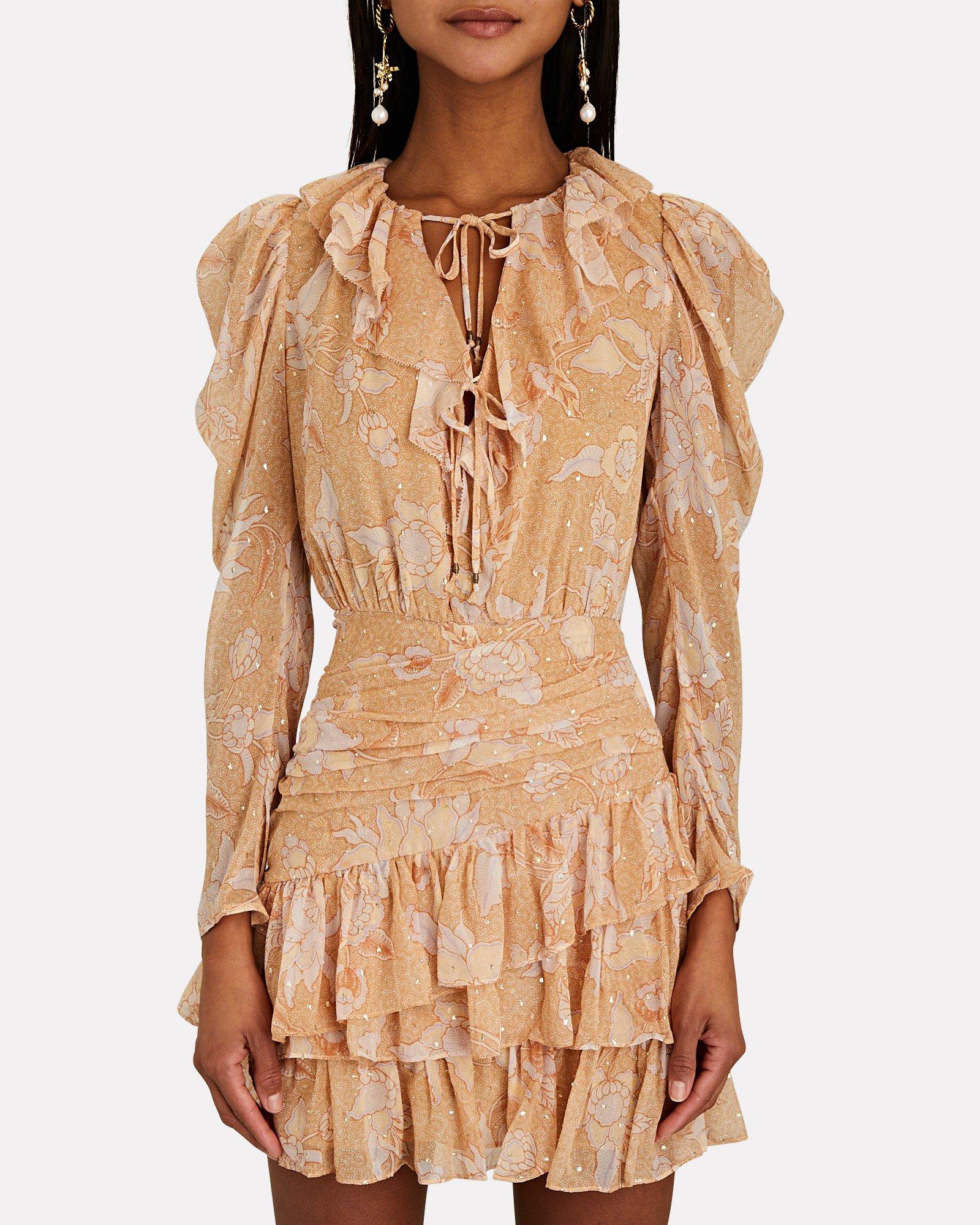 Ulla Johnson Chiffon Cecily Ruffled 