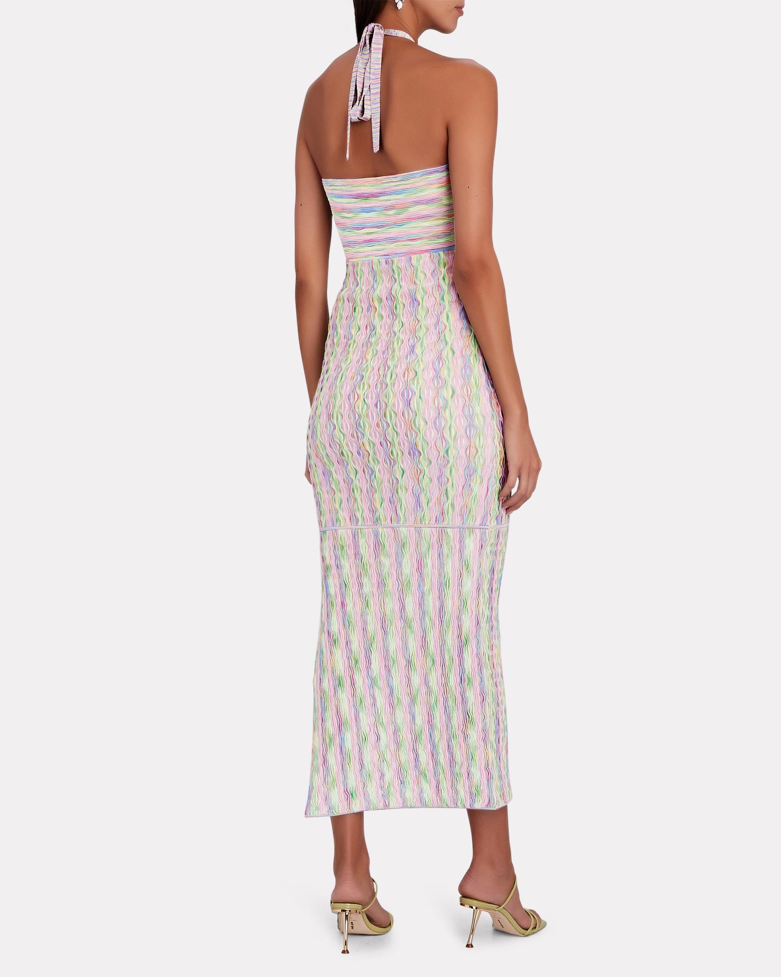 Alexis Amour Knit Halter Maxi Dress | Lyst