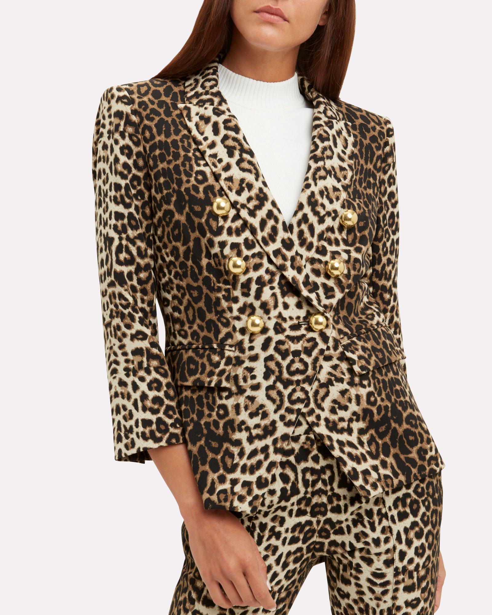 veronica beard leopard jacket