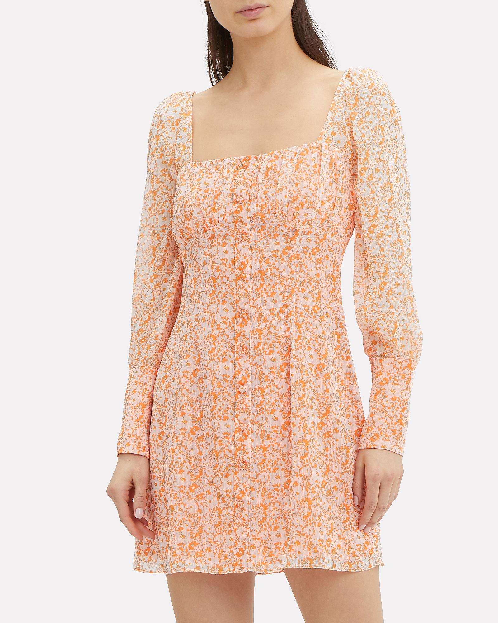 the east order peaches mini dress