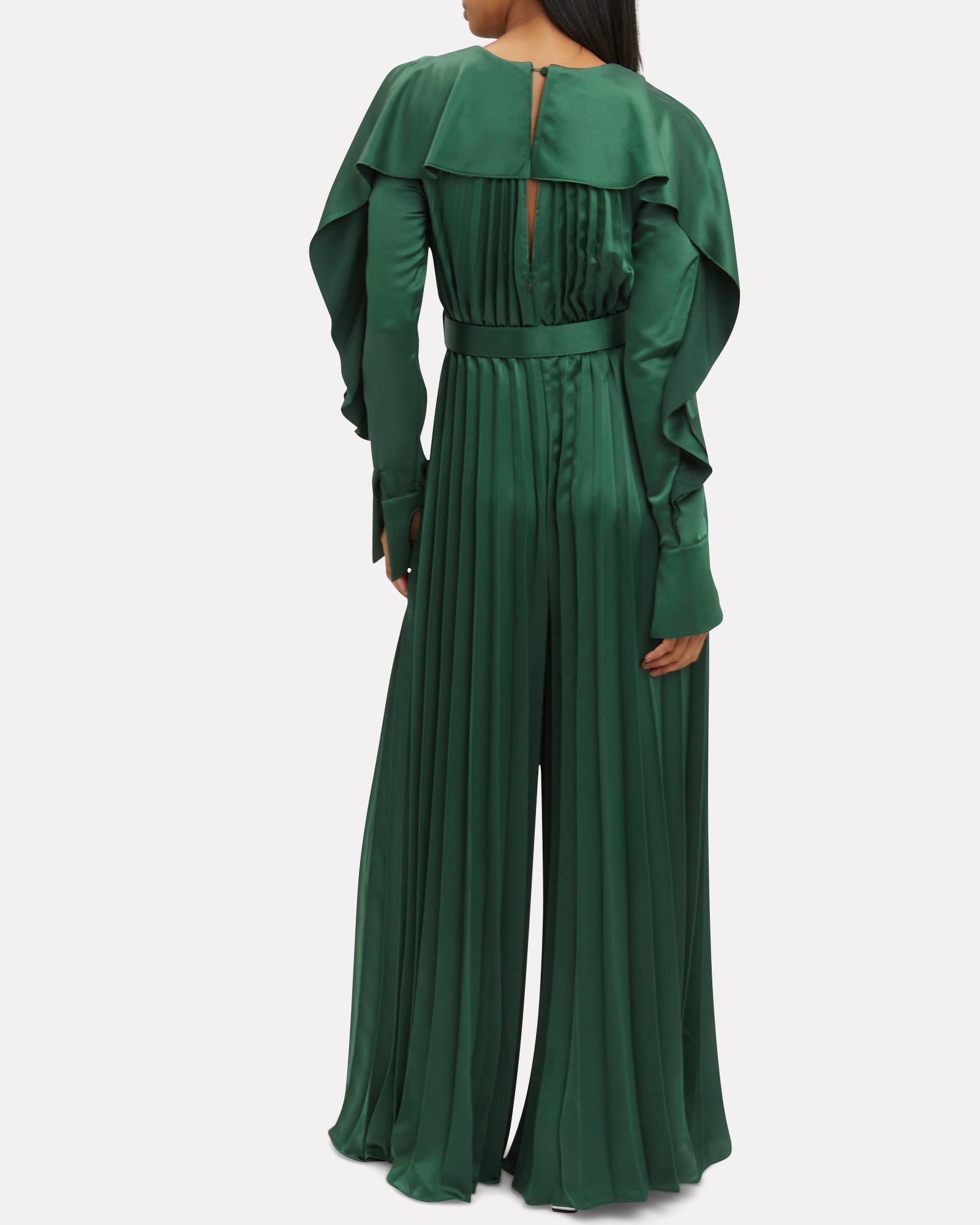 emerald green formal jumpsuit