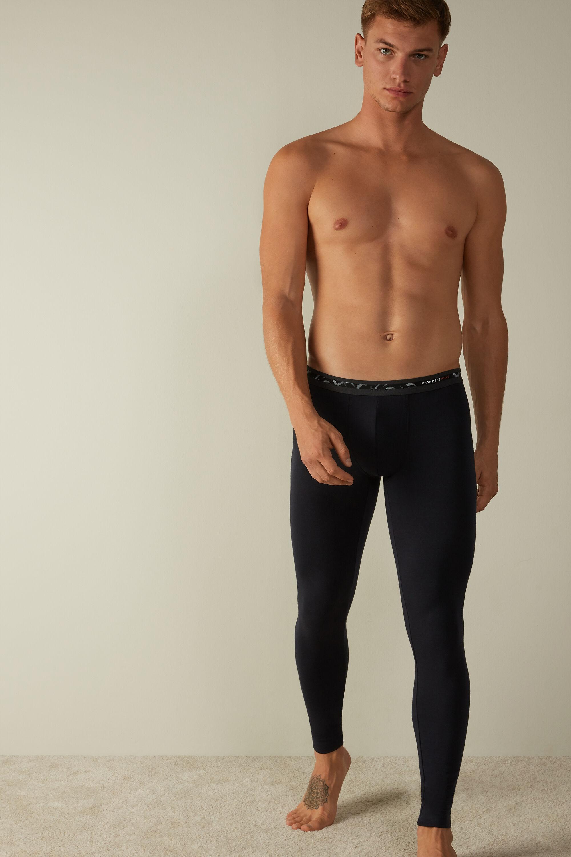 Intimissimi Modal-cashmere Leggings in Midnight Blue (Blue) for Men | Lyst