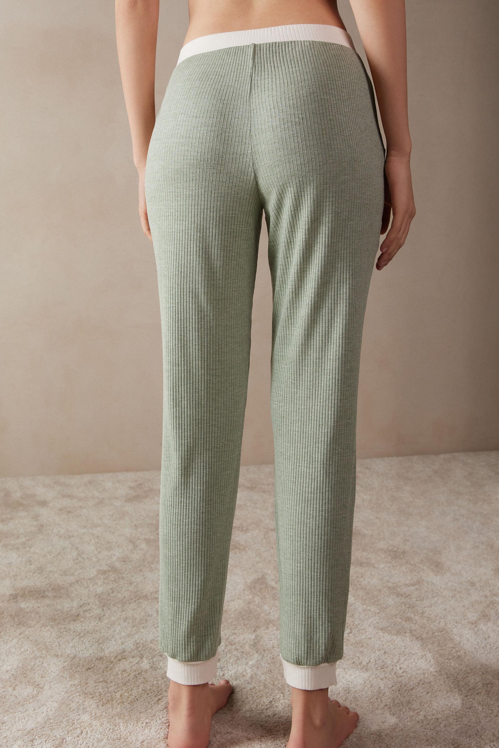 Intimissimi Lost In Fields Full Length Pants In Modal in Natural | Lyst