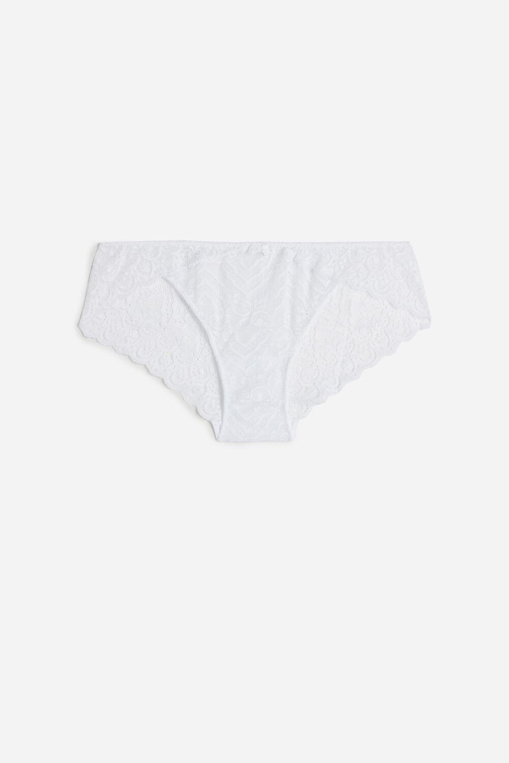 Intimissimi Lace Low-rise Panties in White - Lyst