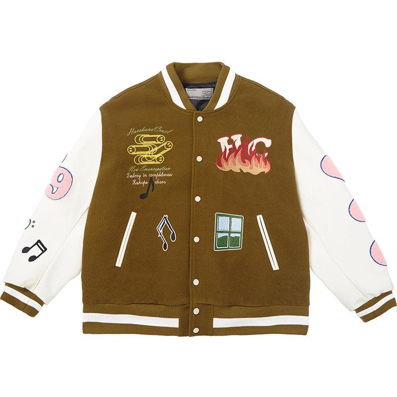 INTL Collective Chaos Varsity Jacket 