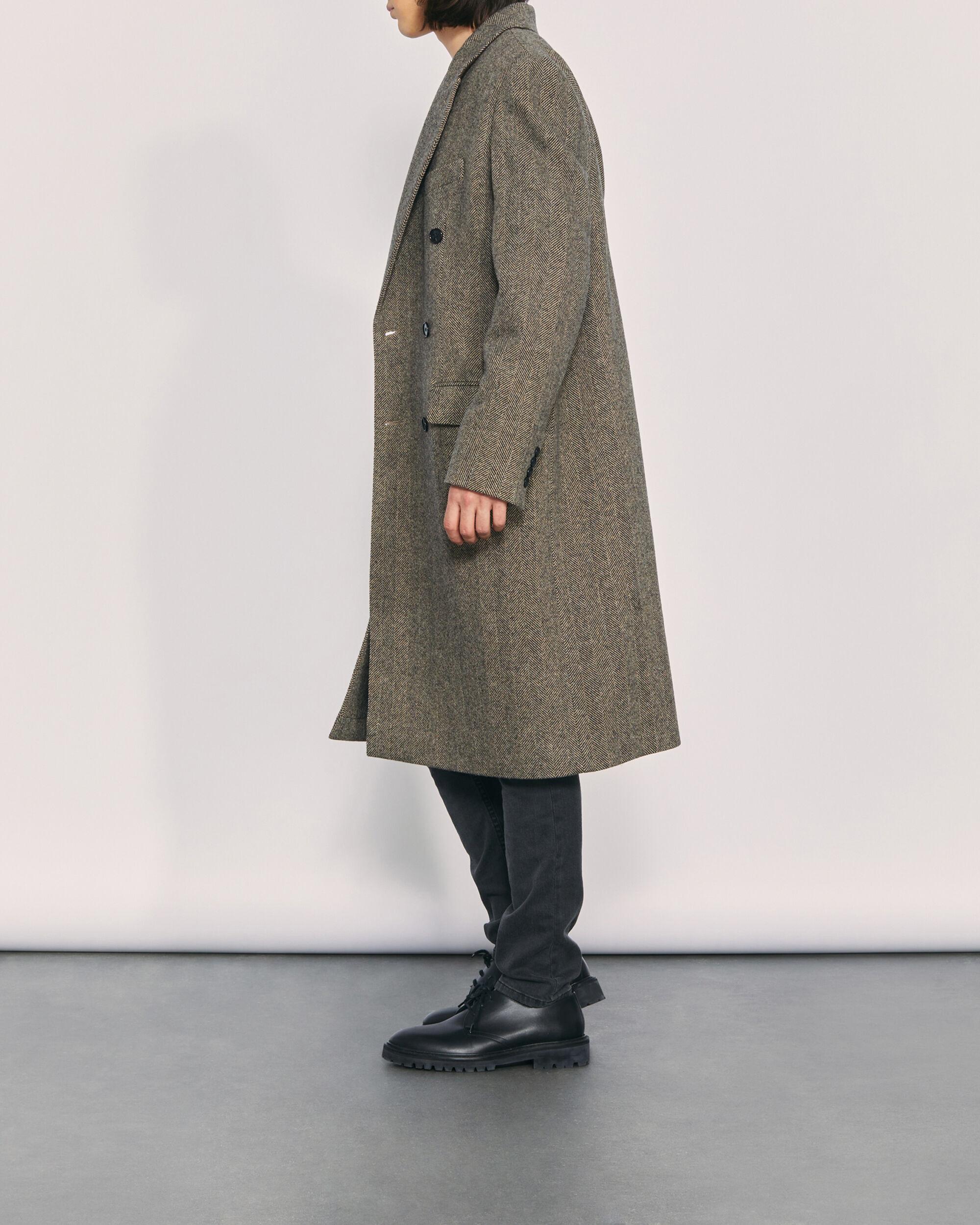 IRO Andhry Wool Overcoat in Natural | Lyst