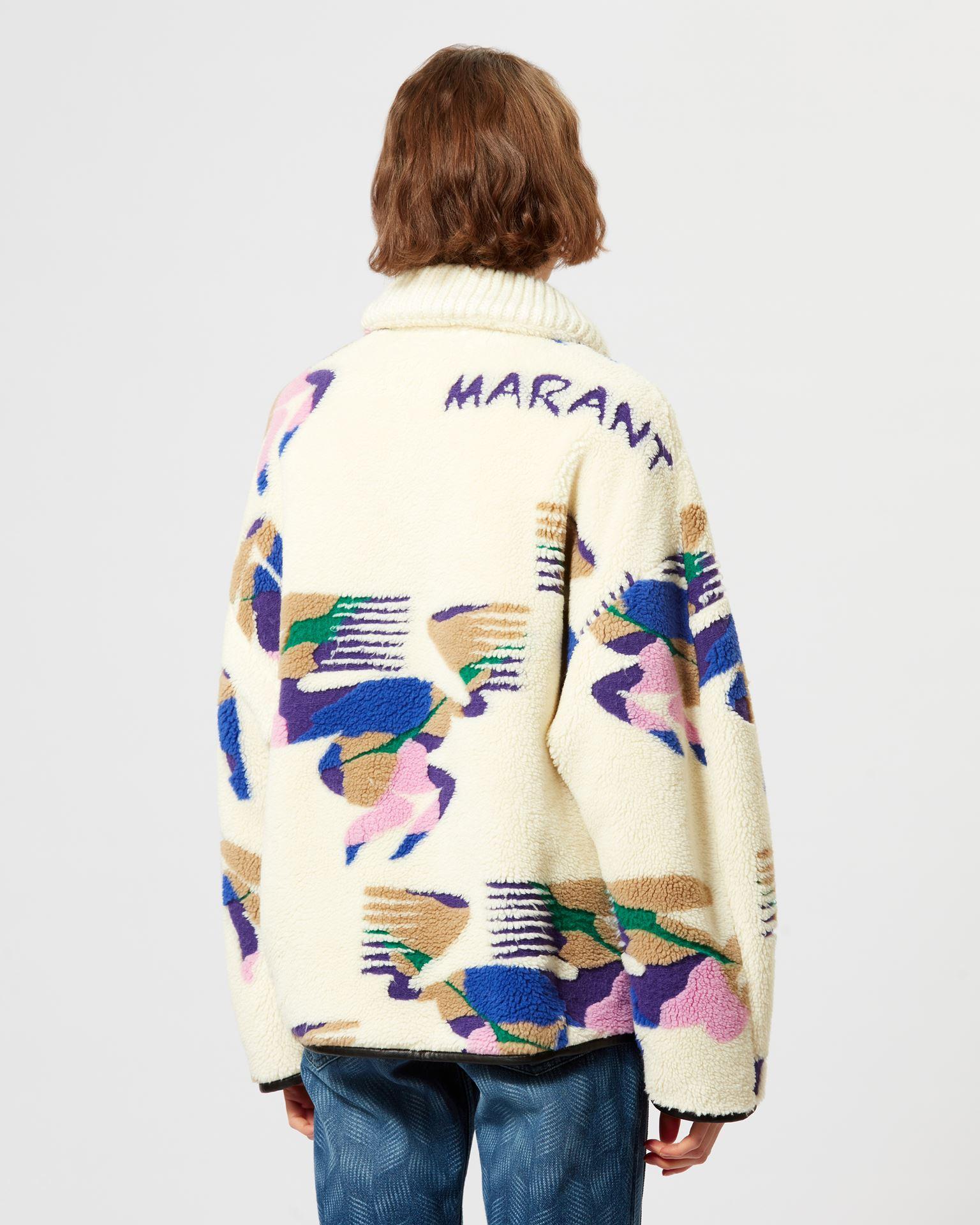 Isabel Marant Marner Fleece Jacket in Metallic Lyst UK