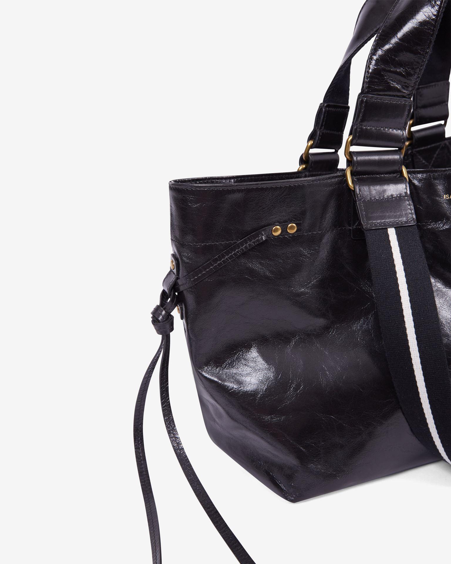 Isabel Marant Bagya Leather Tote Bag in Black Lyst