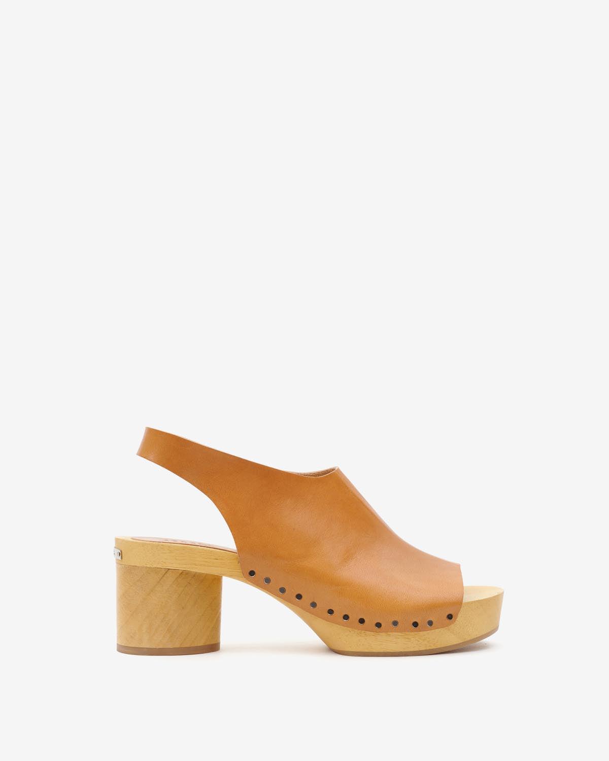 Isabel Marant Okya Clogs in Natural | Lyst