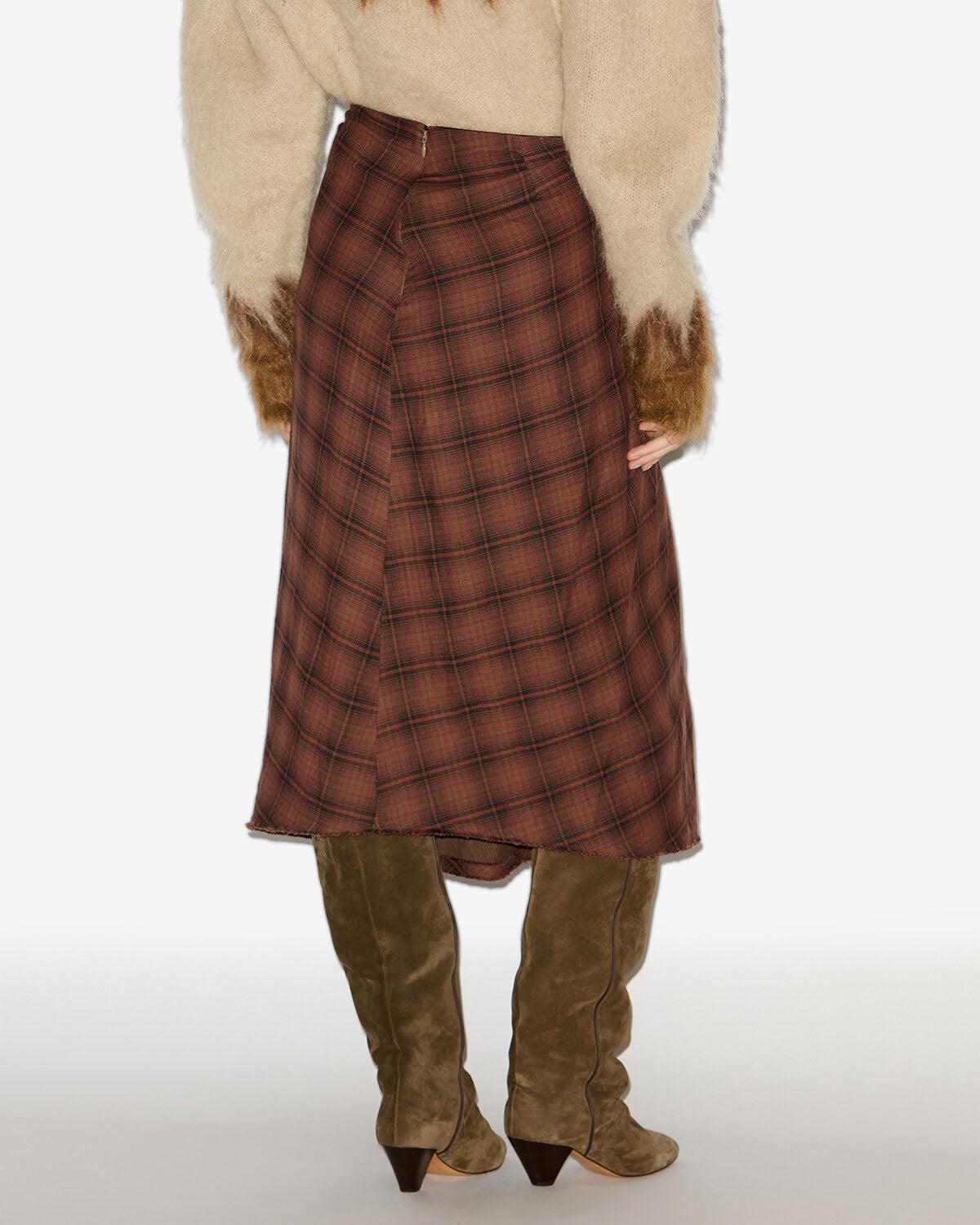 スカート ISABEL MARANT Women Skirts JU0271FAB4B06I50CO Brown $_57.JPG?set_id=880000500F