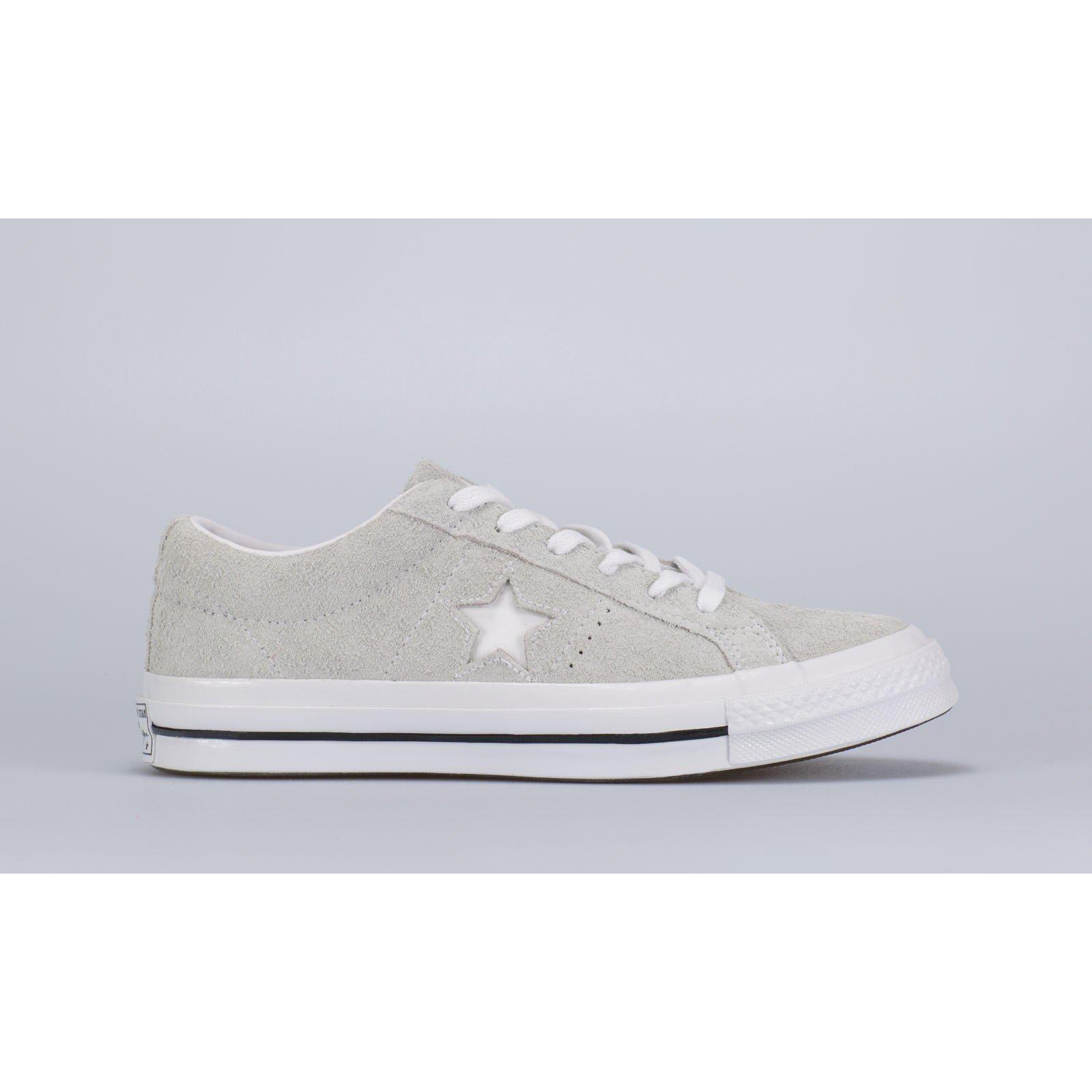Converse Suede One Star Ox in White | Lyst