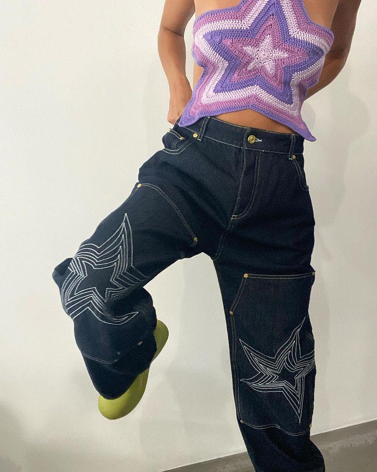 Sunny Only Shooting Stars Denim 