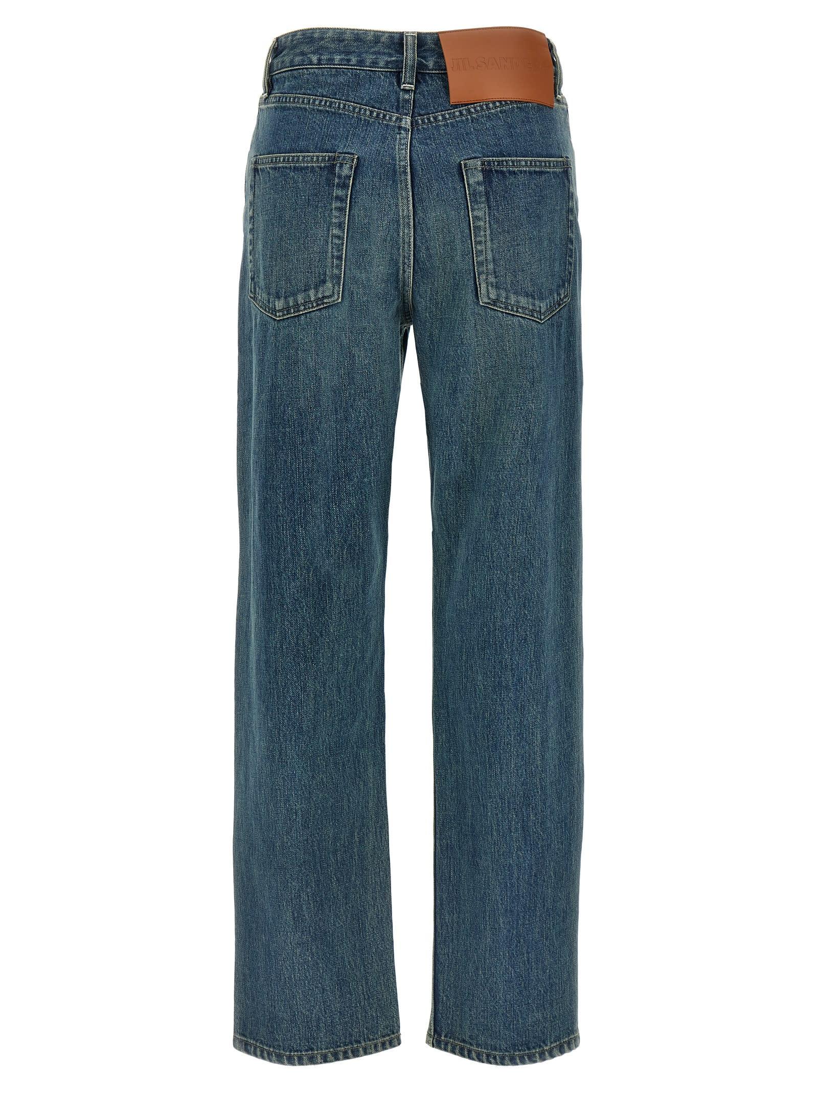 デニム・ジーパン JIL SANDER 'Slim twist' jeans Blue jil-sander--Slim-Twist-Jeans.jpeg