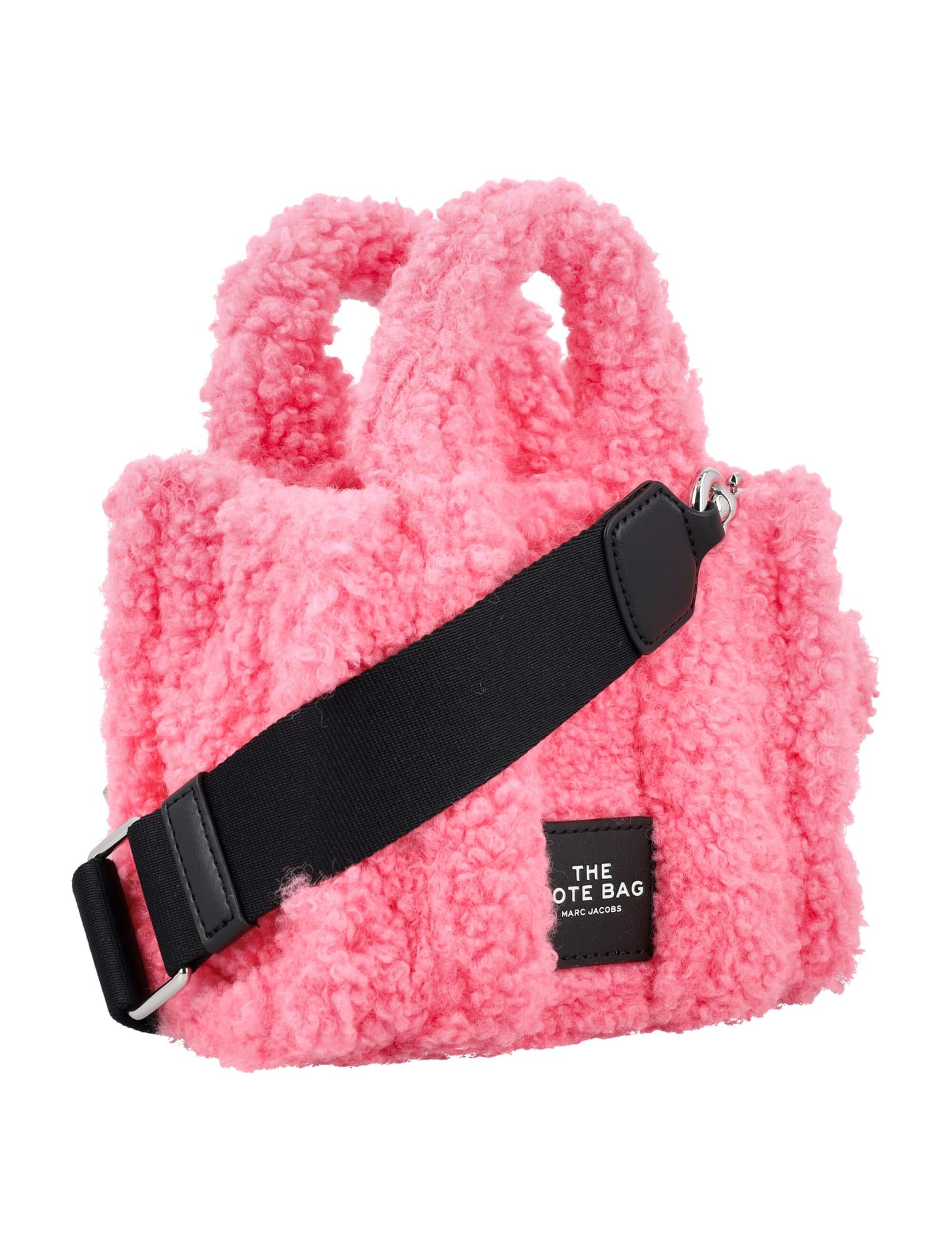 Marc Jacobs The Teddy Micro Tote Bag in Pink
