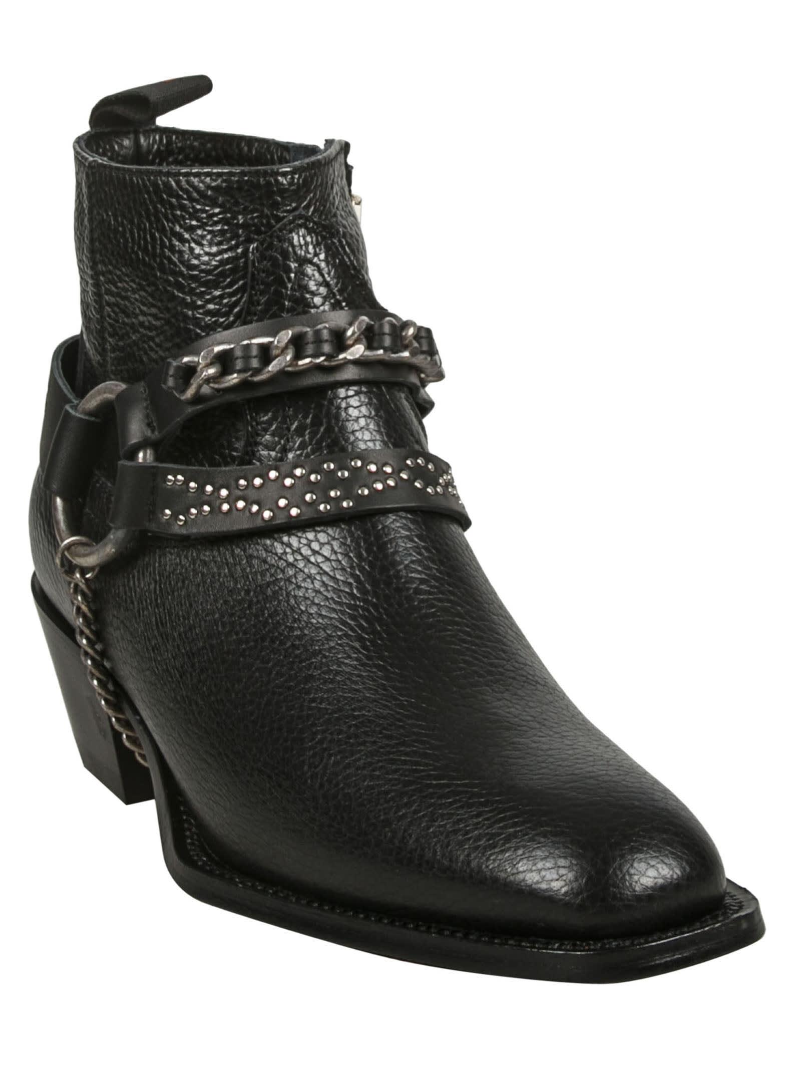 Sonora Boots Dulce Belt Boots in Black Lyst