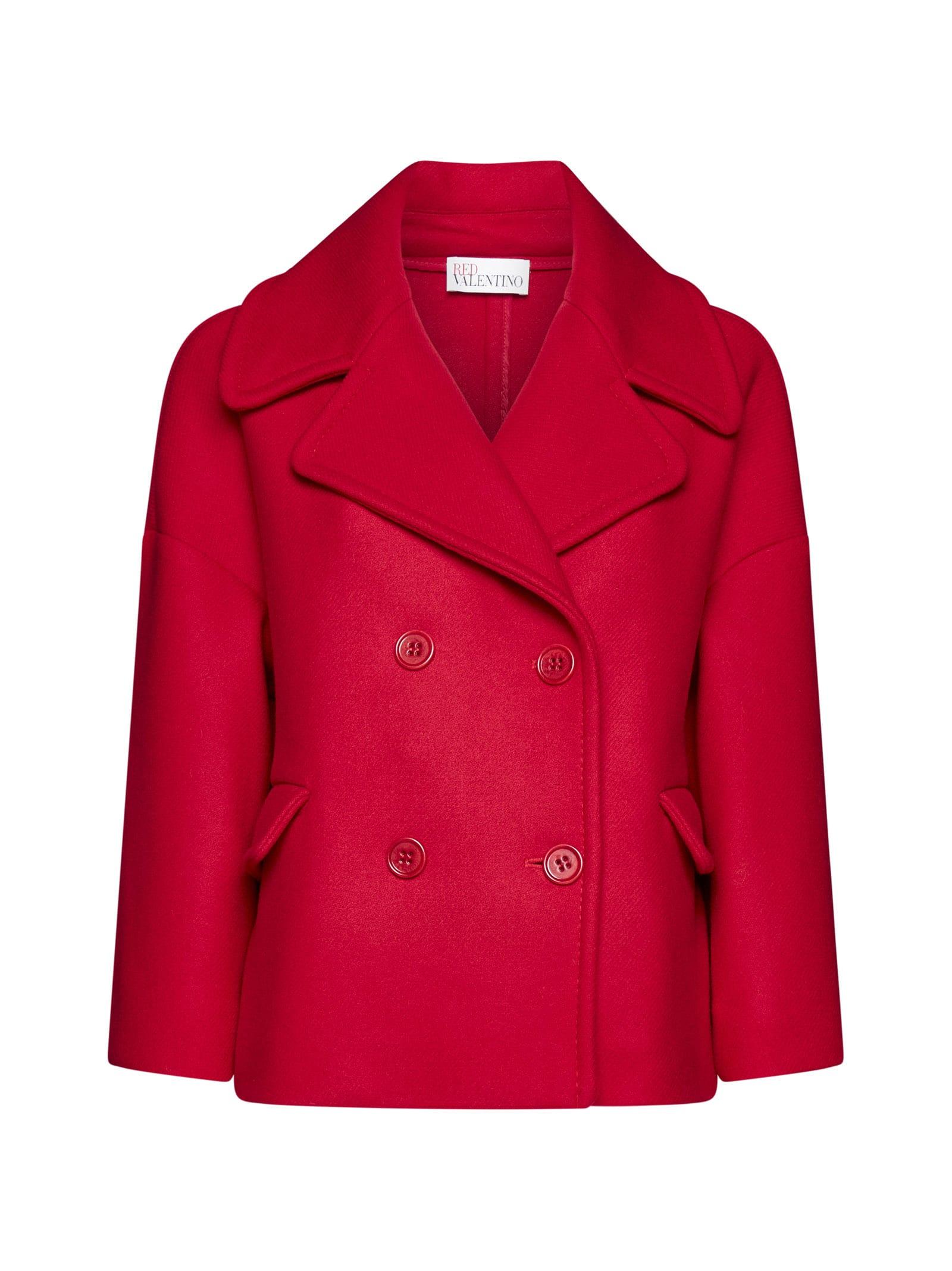 RED Coat | Lyst