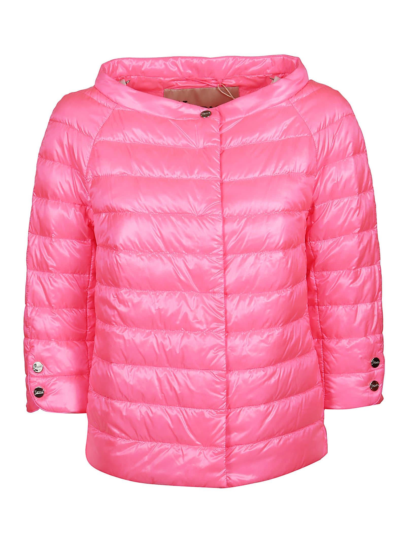 Herno pink cheap jacket