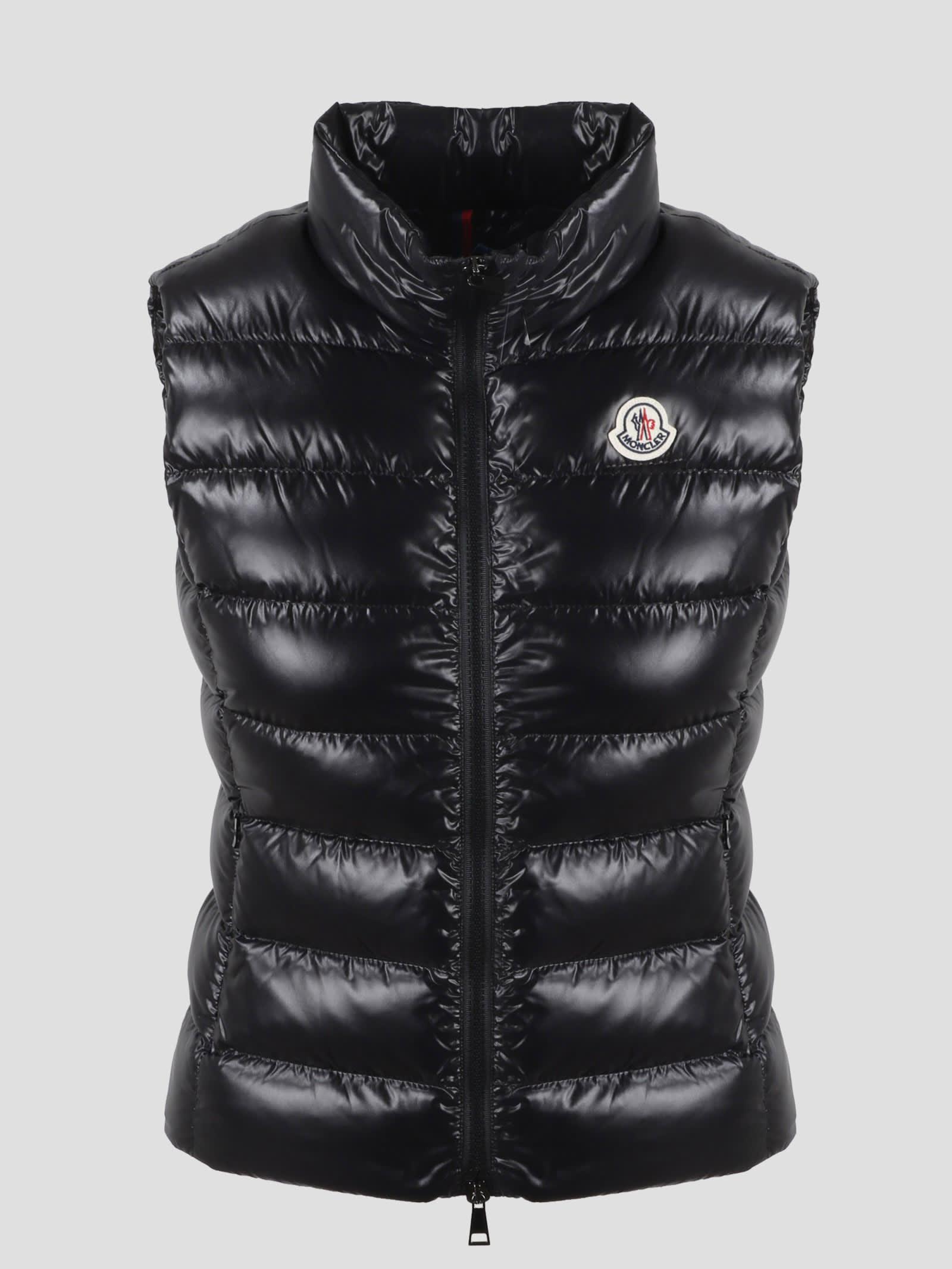 black moncler vest