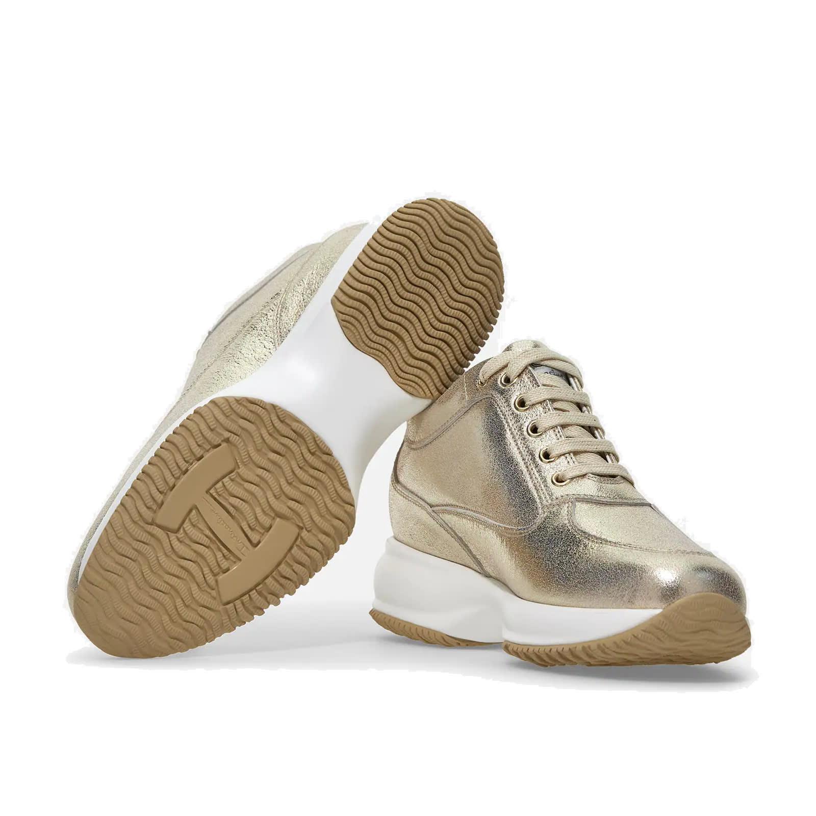 Hogan Sneakers Interactive H Strass Oro Hxw00n02011qxx981a in Gold  (Metallic) - Save 11% | Lyst