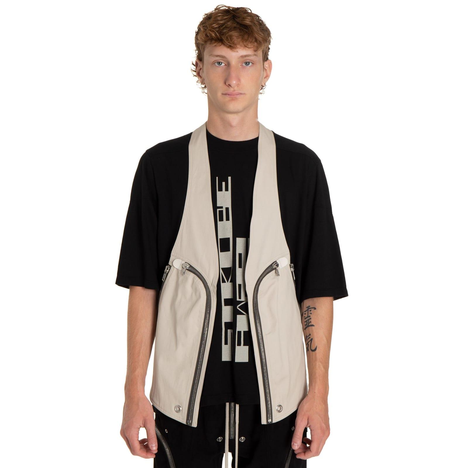 Rick Owens Bauhaus Vest in Black for Men | Lyst