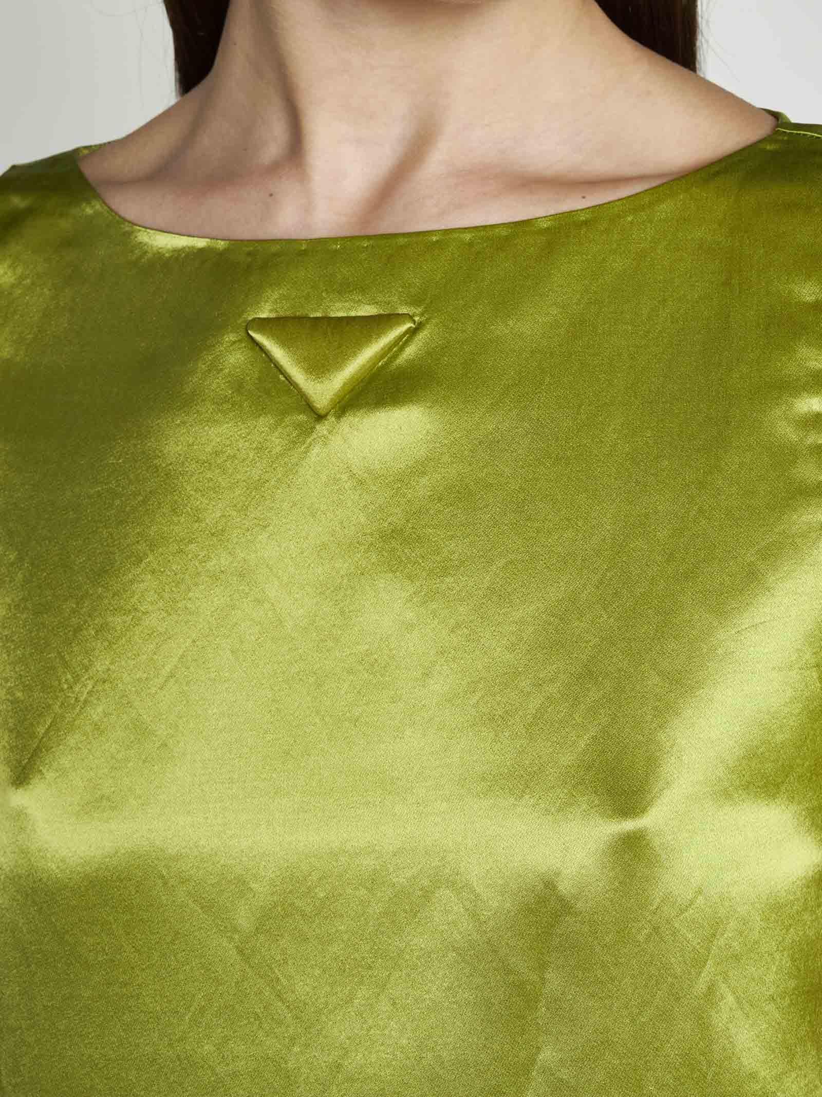 green emerald velvet dress Prada c. 1996 Purple Devoré Silk Velvet Dress with Green Silk Slip – Nine  Lives Archive main image 1