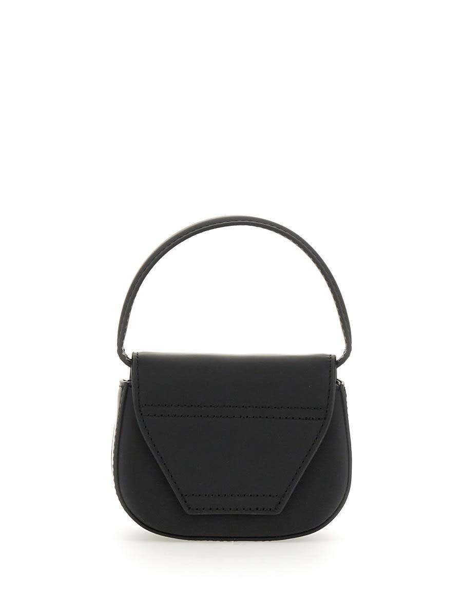 DIESEL 1Dr Xs Leather Tote Bag in Black | Lyst