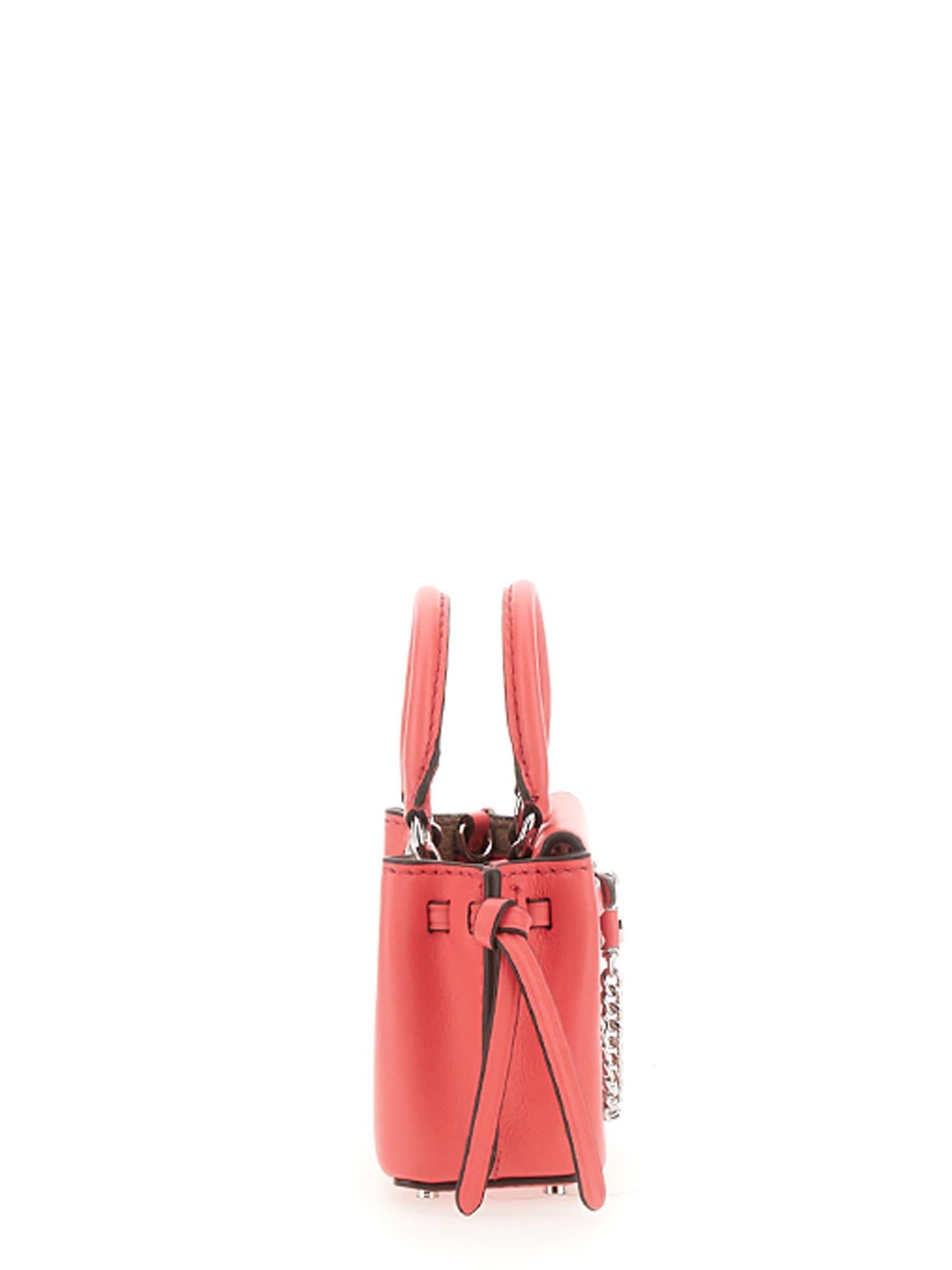 MICHAEL Michael Kors Hamilton Legacy Micro Shoulder Bag in Pink | Lyst