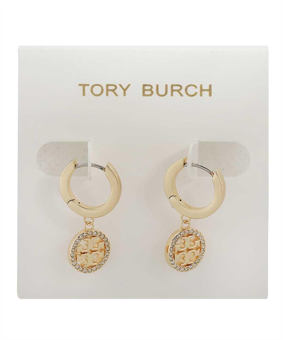 Tory Burch Women's Miller Stud Enamel Hoop Earrings