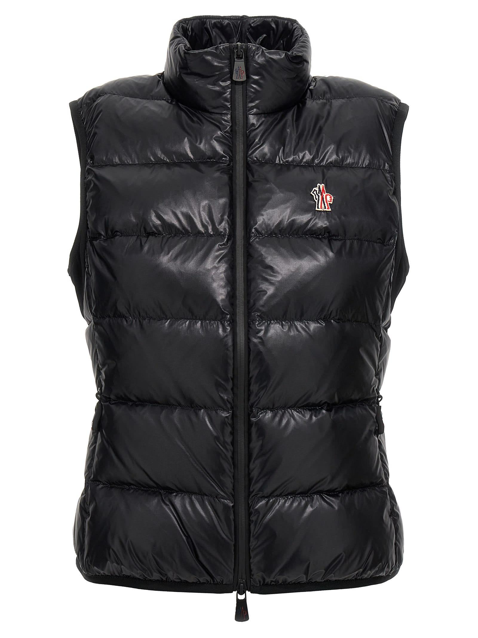 Moncler - Contrin Full zip down vest black - The Corner
