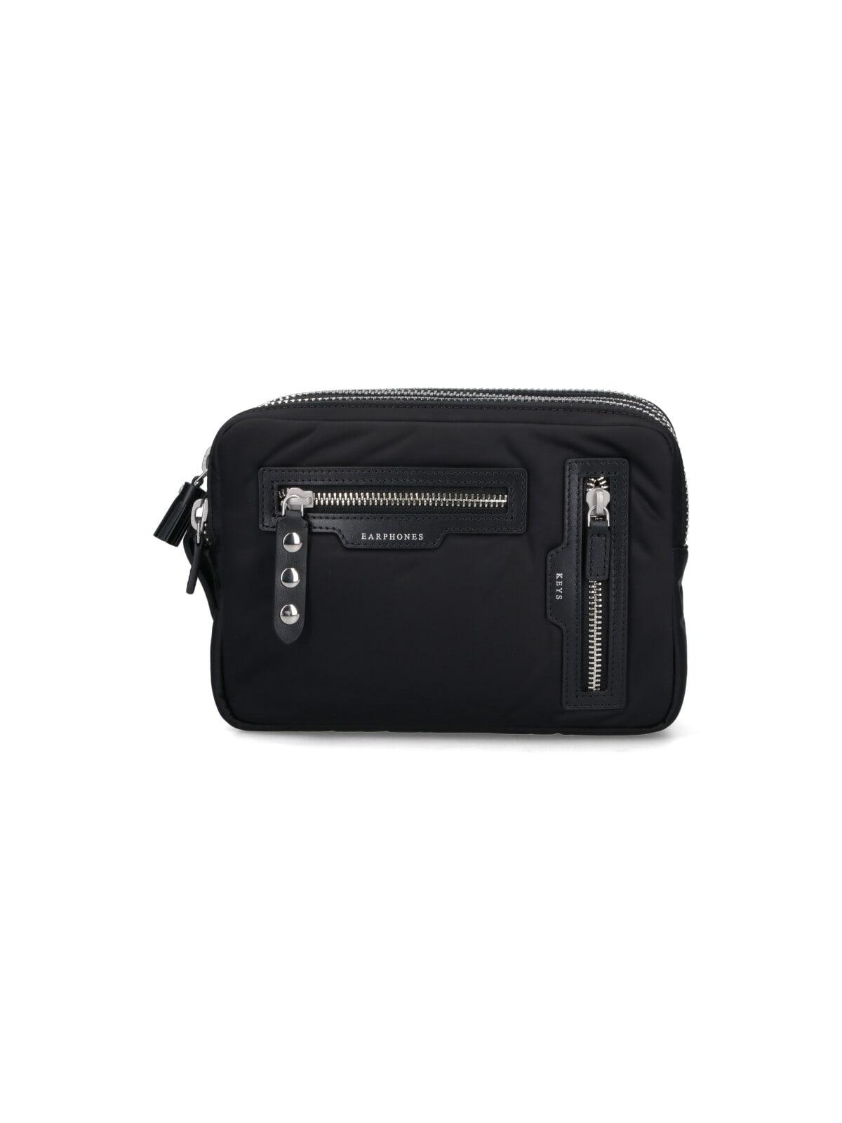 Anya Hindmarch Studs Shoulder Bag in Black | Lyst