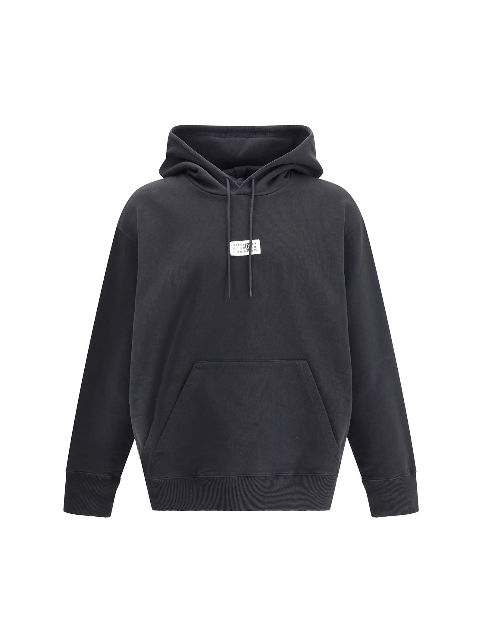 パーカー・フーディ MM6 Maison Margiela SS25 HOODIE TAG (SH0GU0018M25012 899) MM6 by Maison Martin Margiela Hoodies for Men | Online Sale