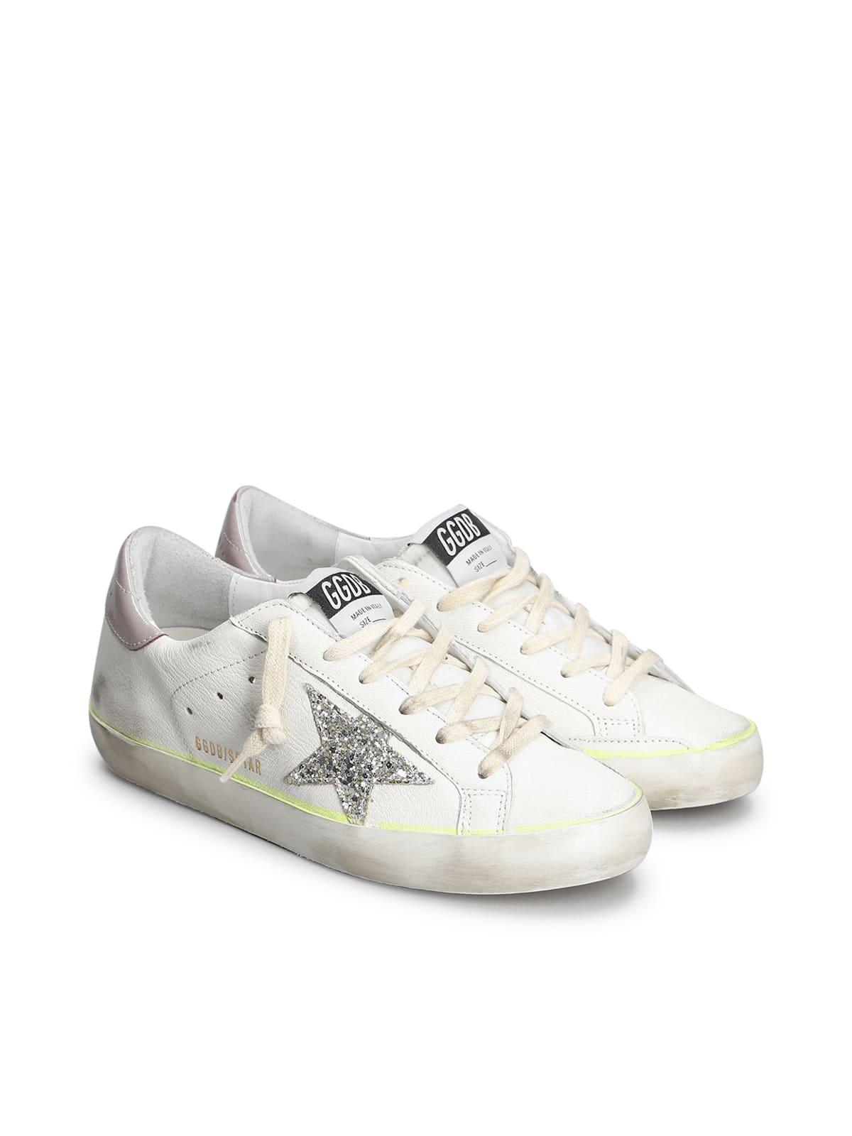 Women's Super-Star sneakers with gold foxing