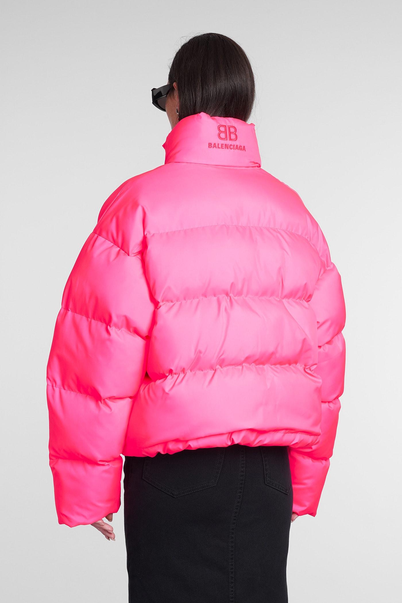 Balenciaga Puffer in Pink | Lyst UK