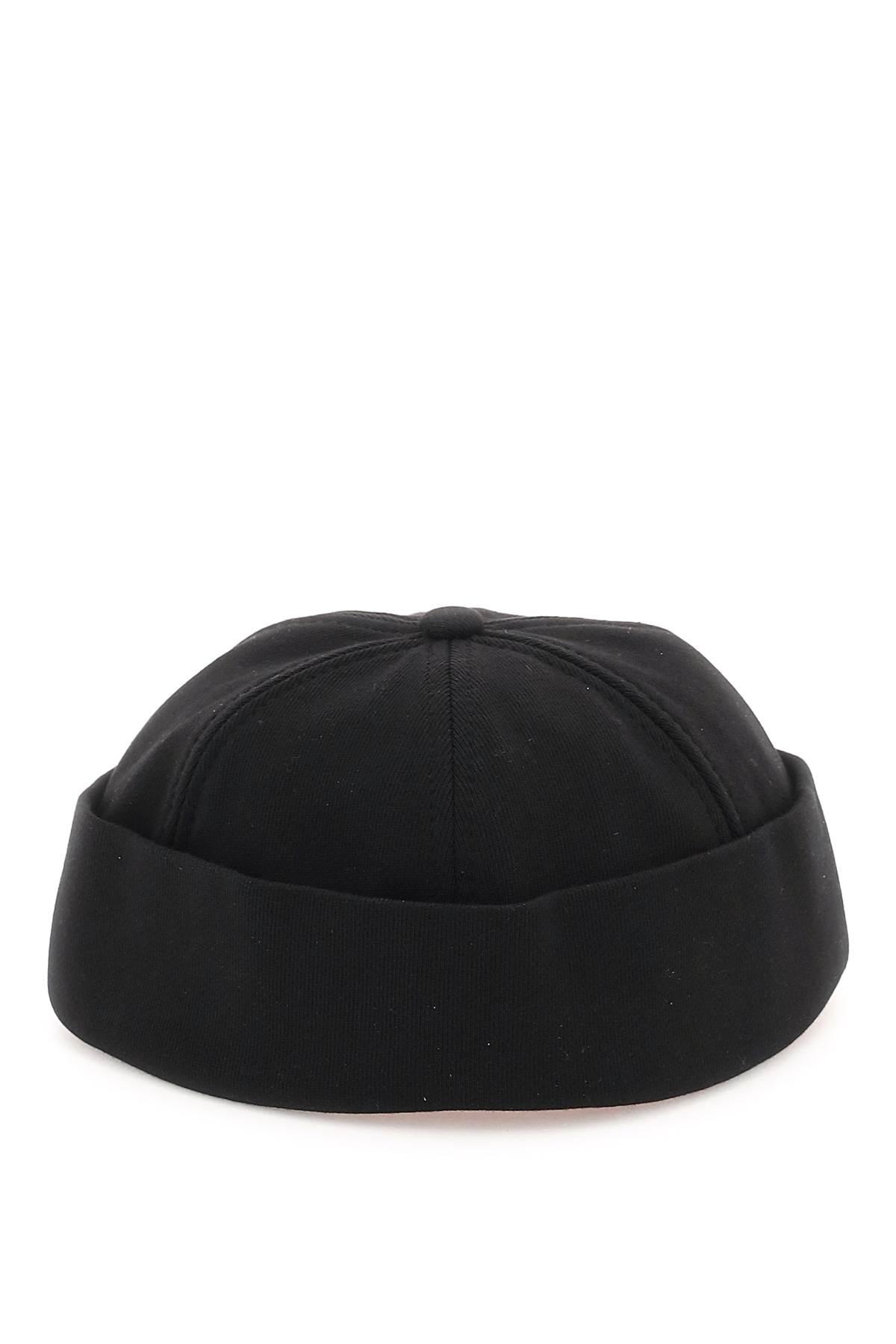 HUGO Cotton Docker Cap in Black for Men