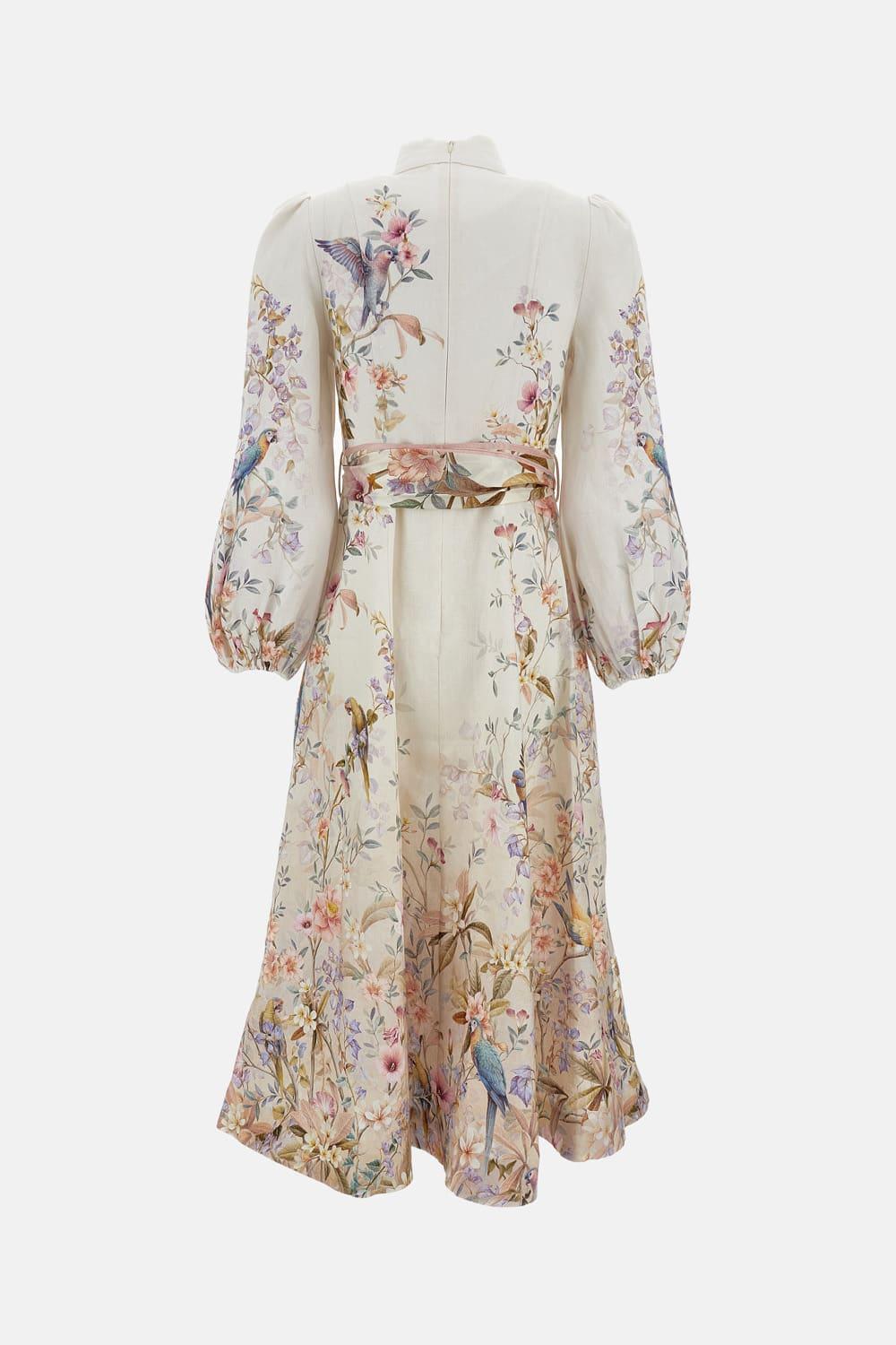 zimmermann dawning buttoned midi dress NEW Zimmermann Dawning Tuck Midi Dress Size 1 (US4) $1000