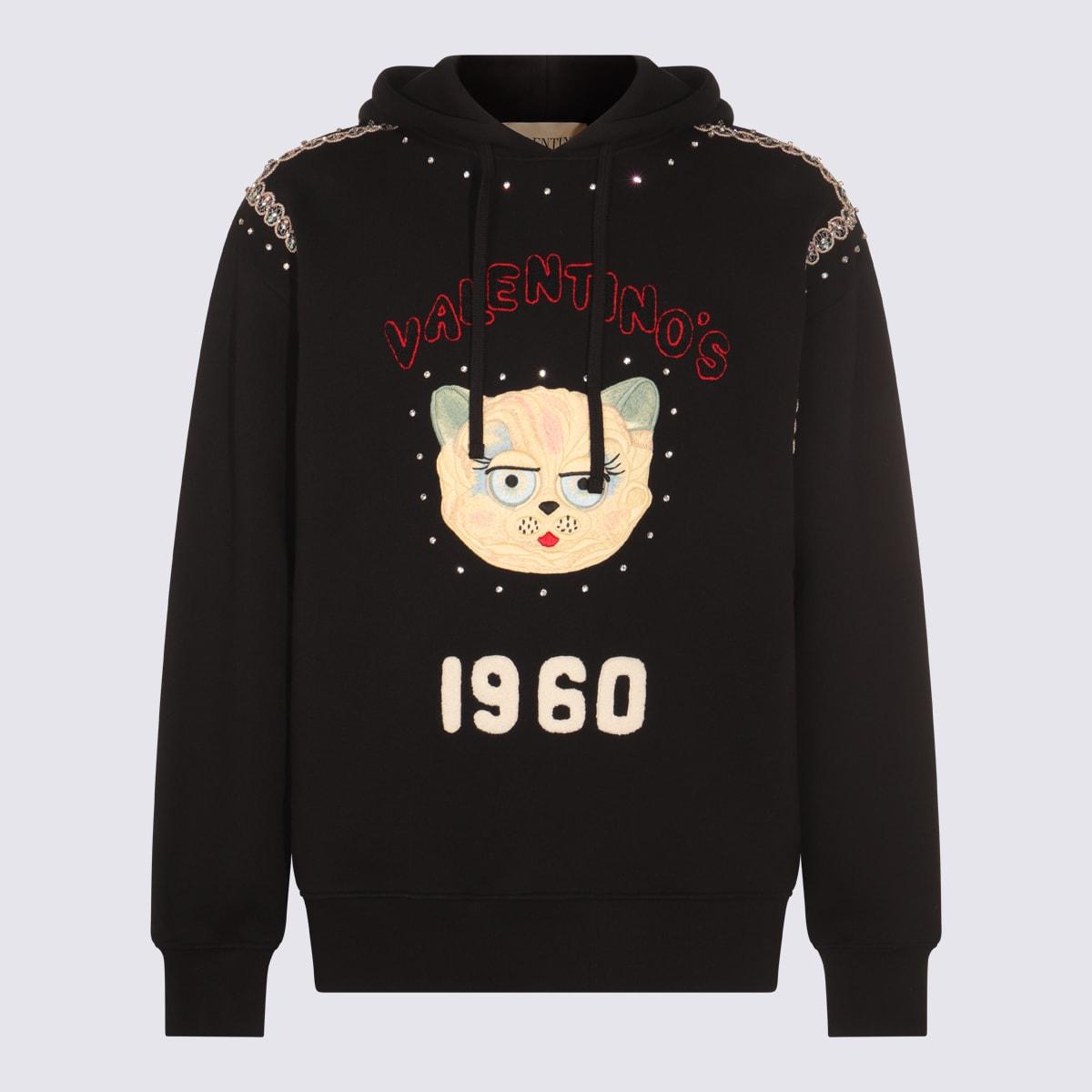 パーカー・フーディ Valentino Color Blocked V-Shape High Collar Sweatshirt 32556645-1_3.jpg