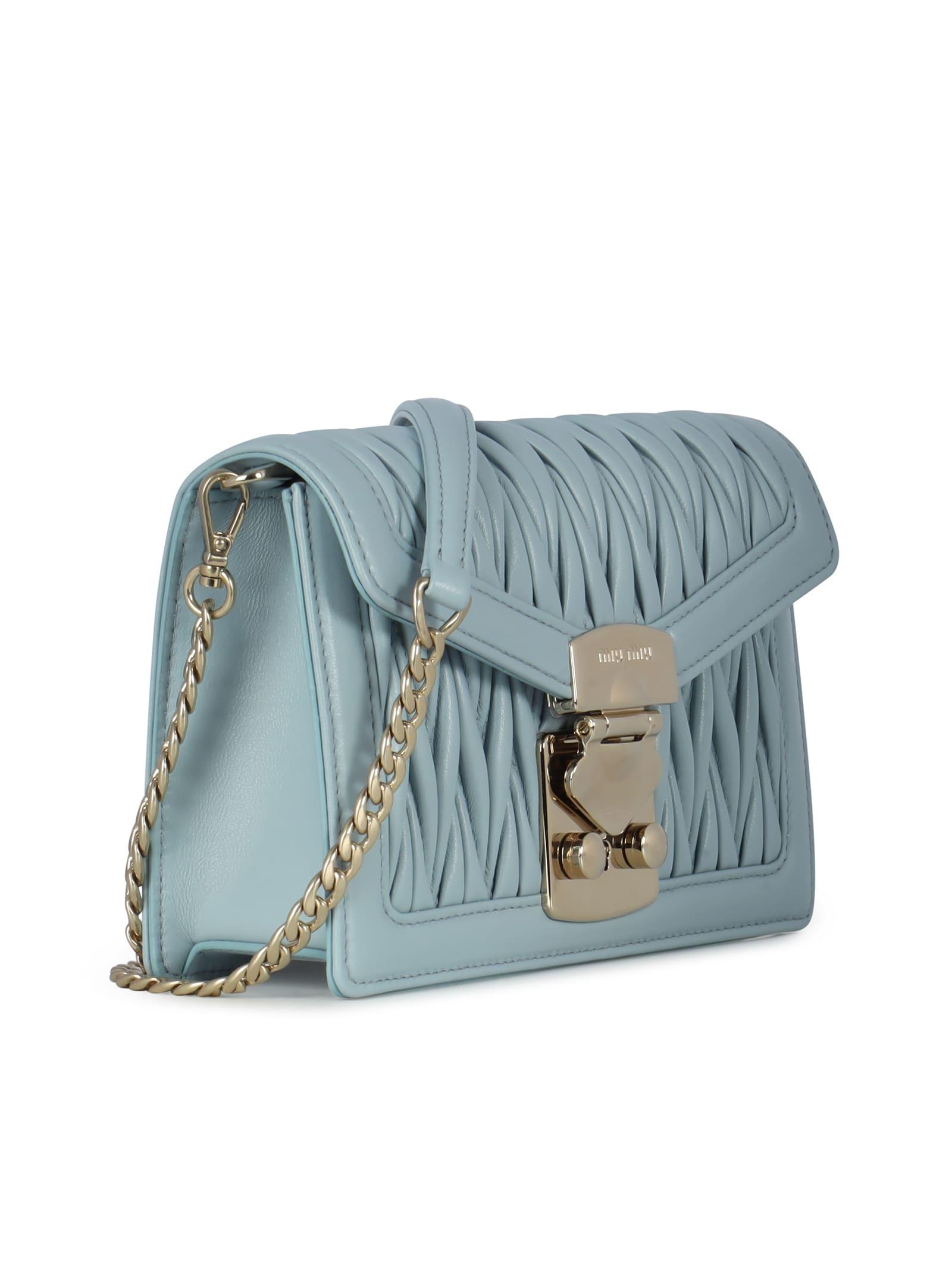 Miu miu cheap confidential matelasse bag