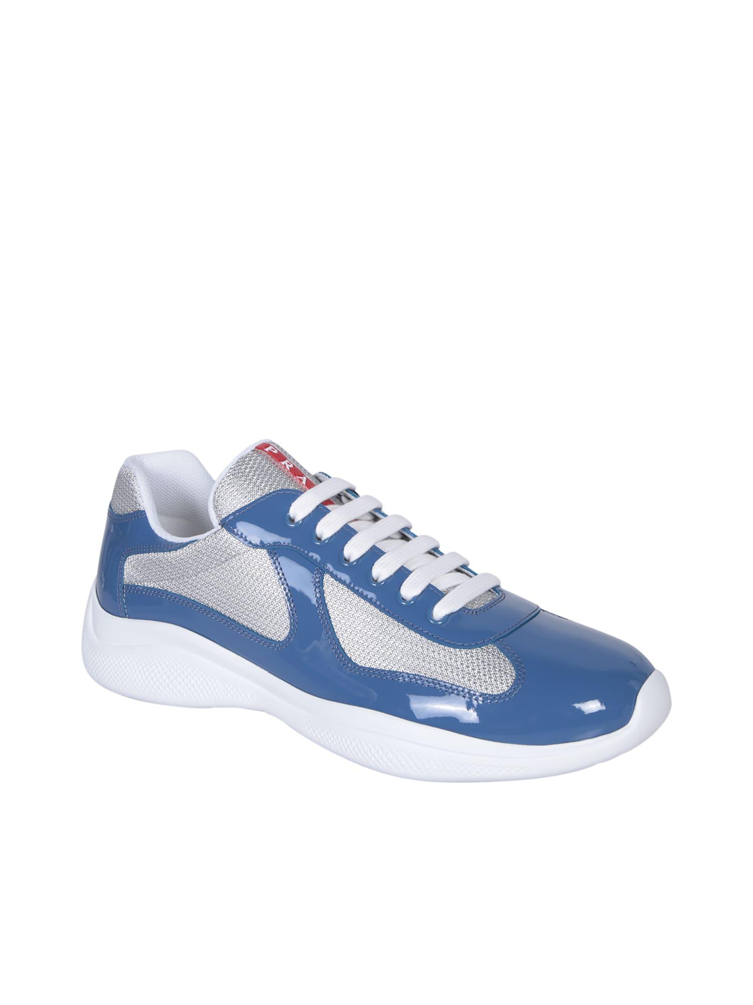 blue prada shoes