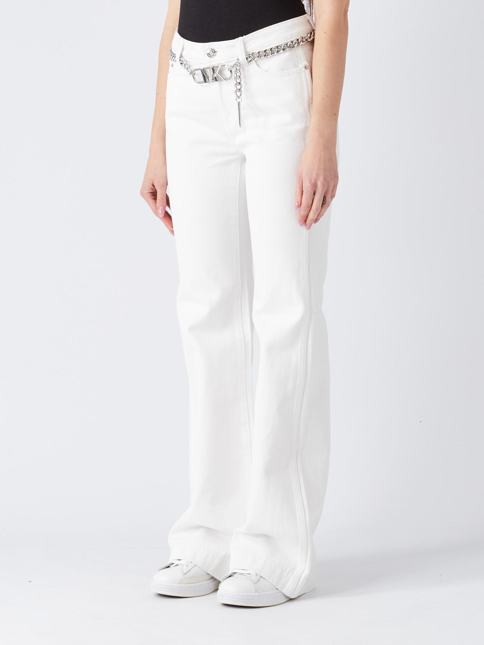 Flare Chain Belt Dnm Jean Jeans