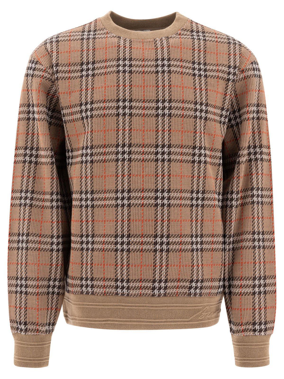 Cashmere Jumper Burberry Jumpers Mens Burberry Vintage Check