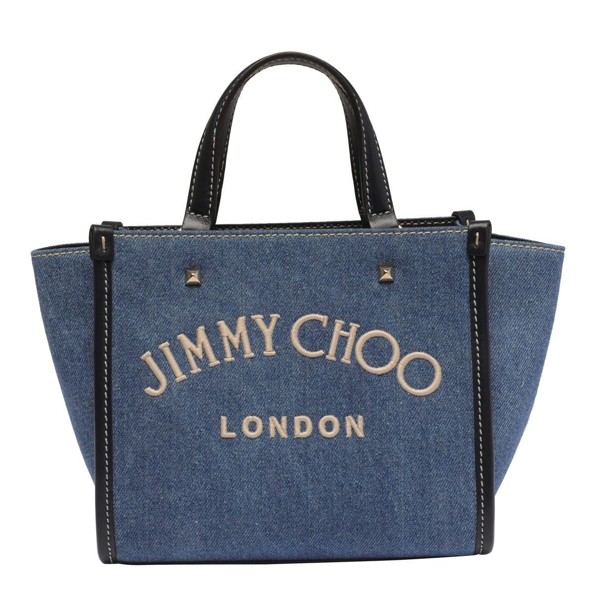 Jimmy Choo Varenne Tote Bag in Blue | Lyst