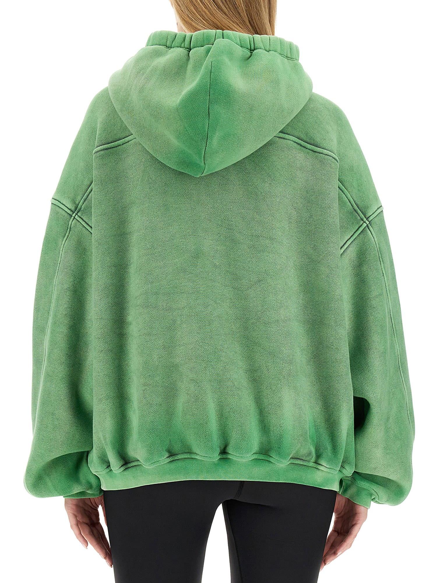 Brandy Melville Green Carla Hoodie Brandy Authorized Melville