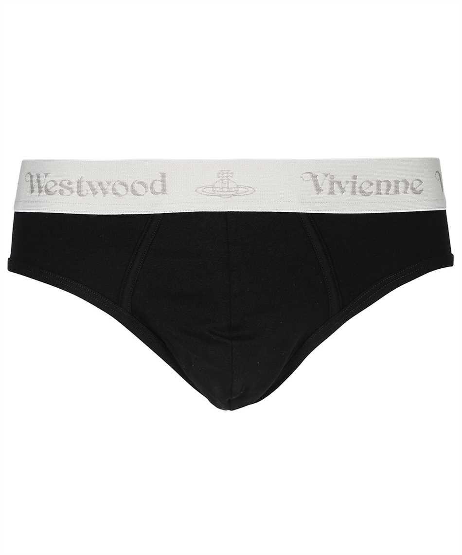 下着・アンダーウェア M1014 Vivienne Westwood TWO-PACK Briefs Vivienne Westwood Orb-motif Briefs (pack Of two) | Black