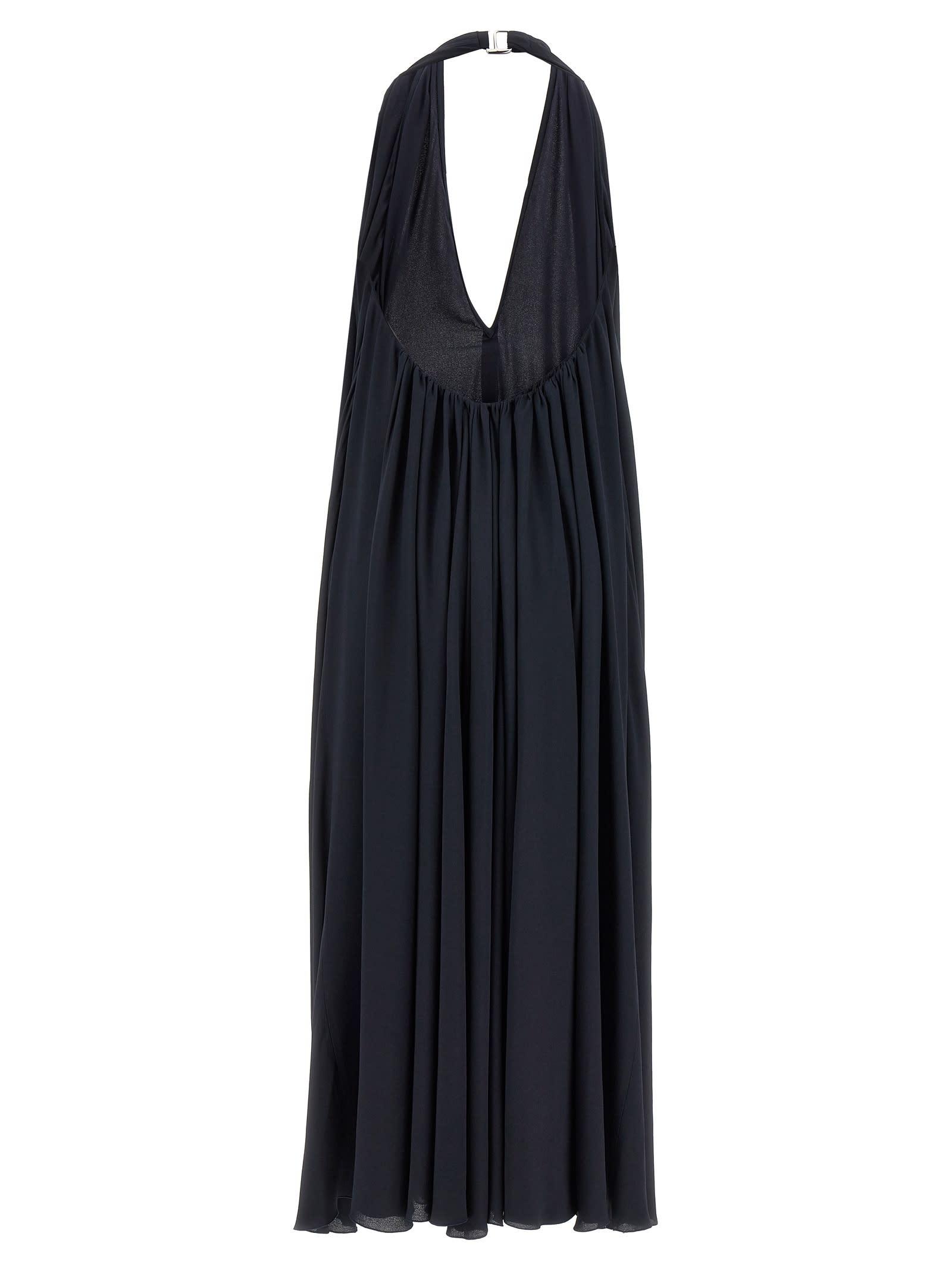 ワンピース JACQUEMUS 'La Robe Norma' dress Jacquemus La Robe Norma Chiffon Maxi Dress White Jacquemus